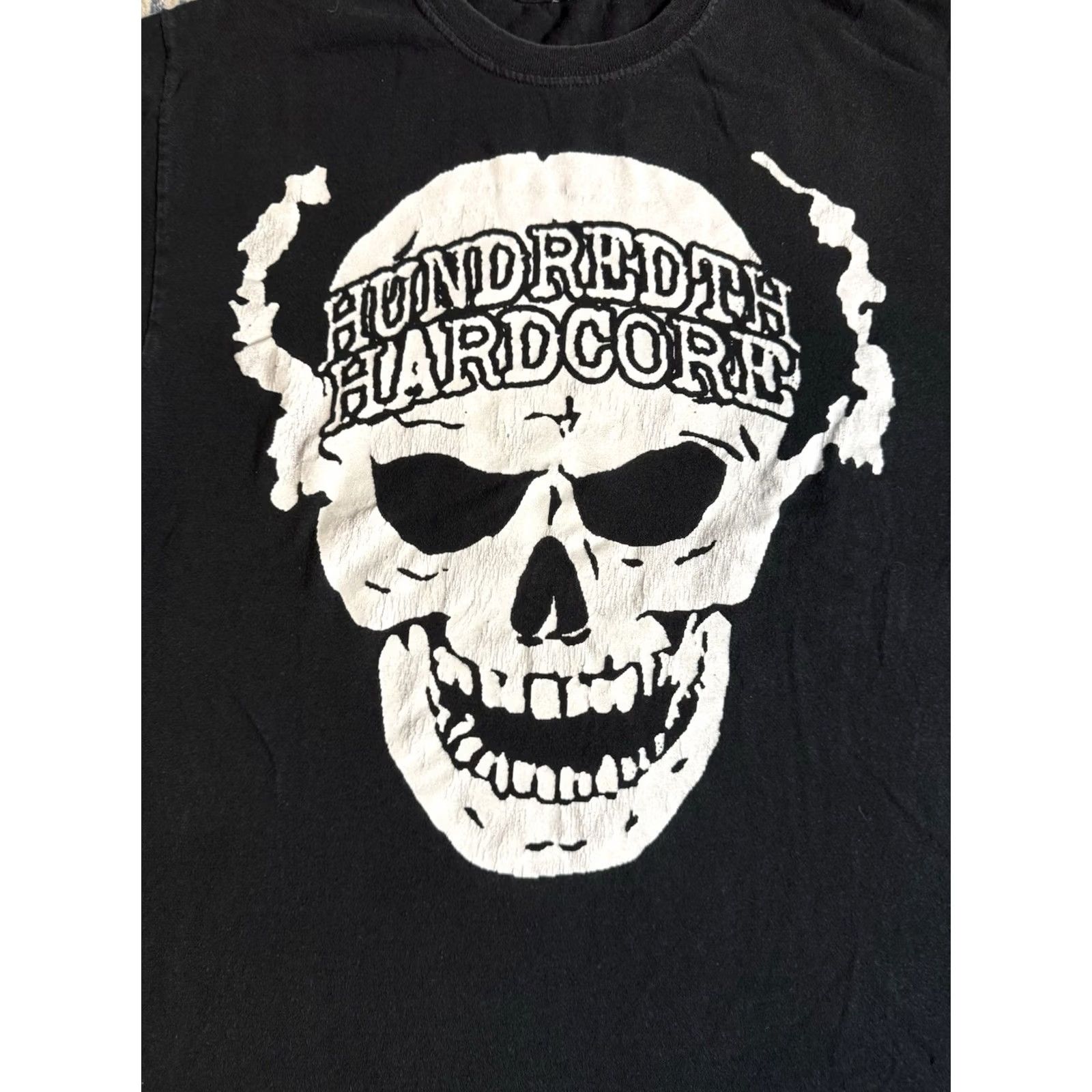 Vintage VINTAGE Raze Hell Leave T Shirt M Hundredth Hardcore Arrive 2000s Counterparts Black Metal Band Skull Size US M / EU 48-50 / 2 - 2 Thumbnail