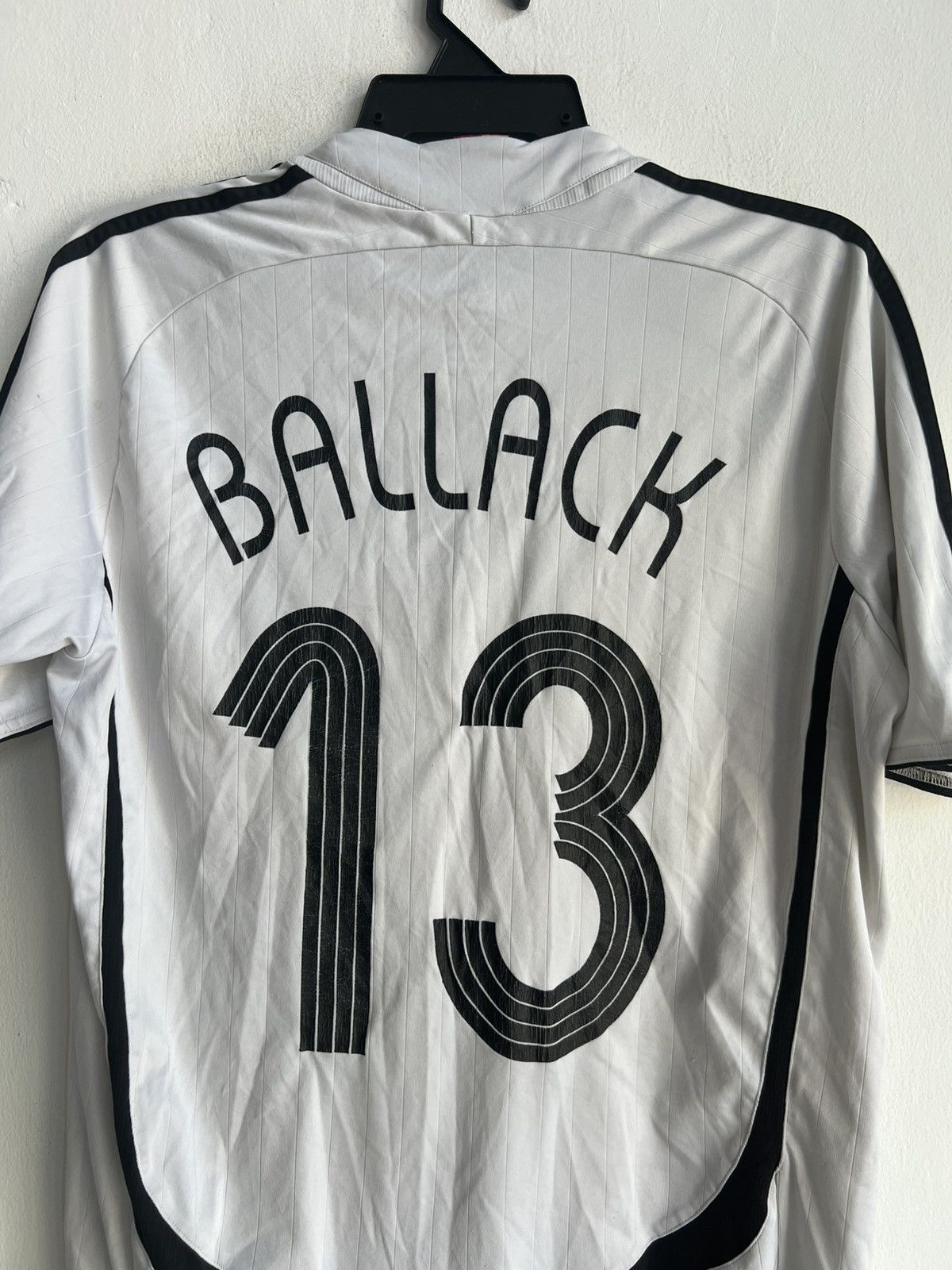 Adidas Original Vintage 2005-06 Adidas Germany Ballack Home Jersey Size US M / EU 48-50 / 2 - 5 Thumbnail