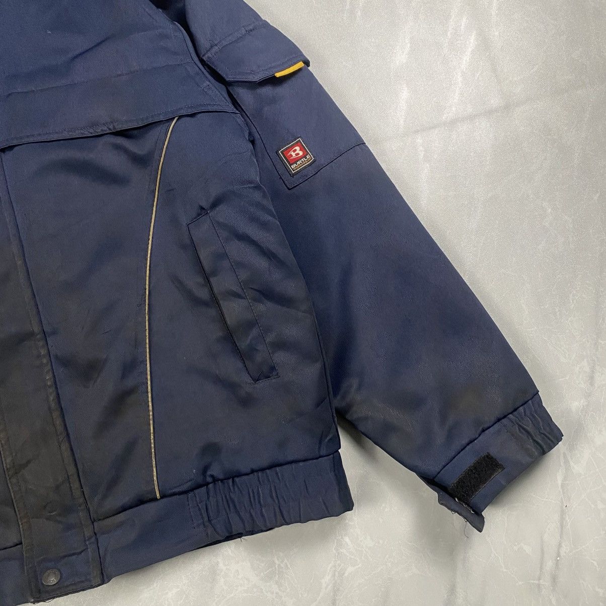 Japanese Brand Vintage Burtle Workwear Outdoor Distressed Jacket Size US M / EU 48-50 / 2 - 2 Thumbnail