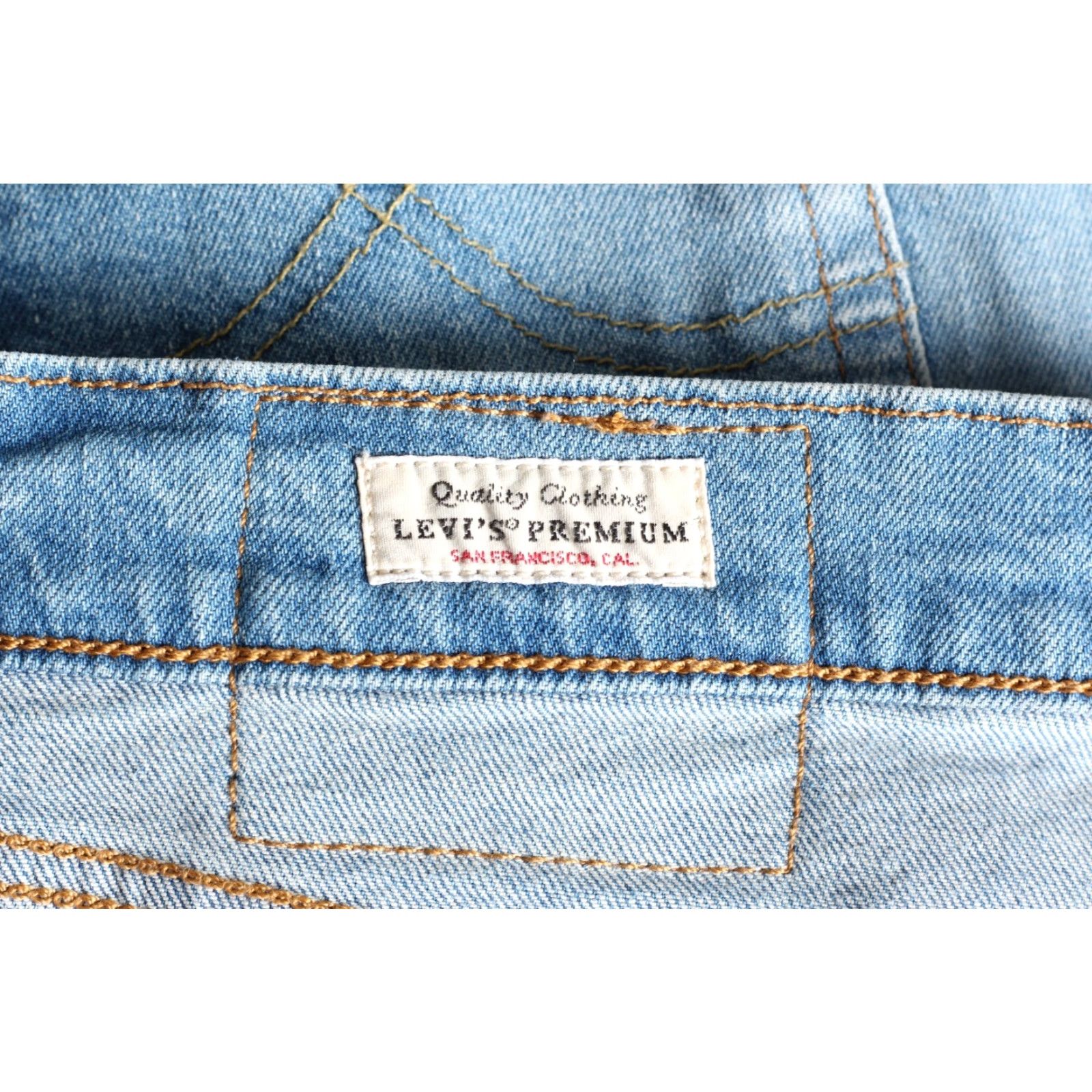 Levi's VINTAGE LEVI’S 512 Jeans Men W31 L32 Slim Tapered PREMIUM Big E Stretch DZ5088 Size US 31 - 7 Thumbnail
