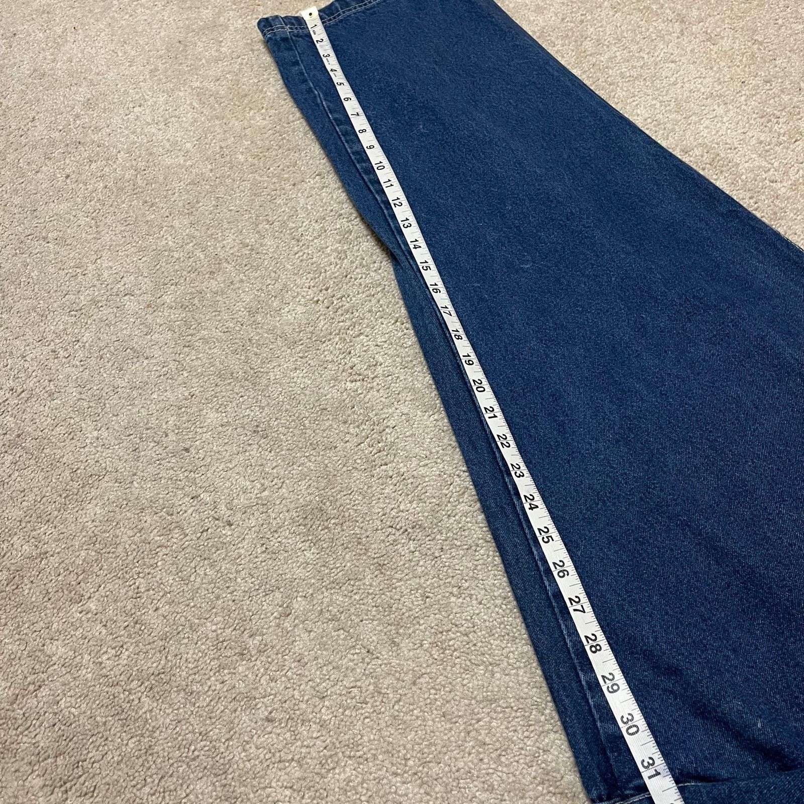 Fubu Fubu Collection Y2K Baggy Skater Wide Leg Blue Jeans 36Wx31L Size US 36 / EU 52 - 5 Thumbnail