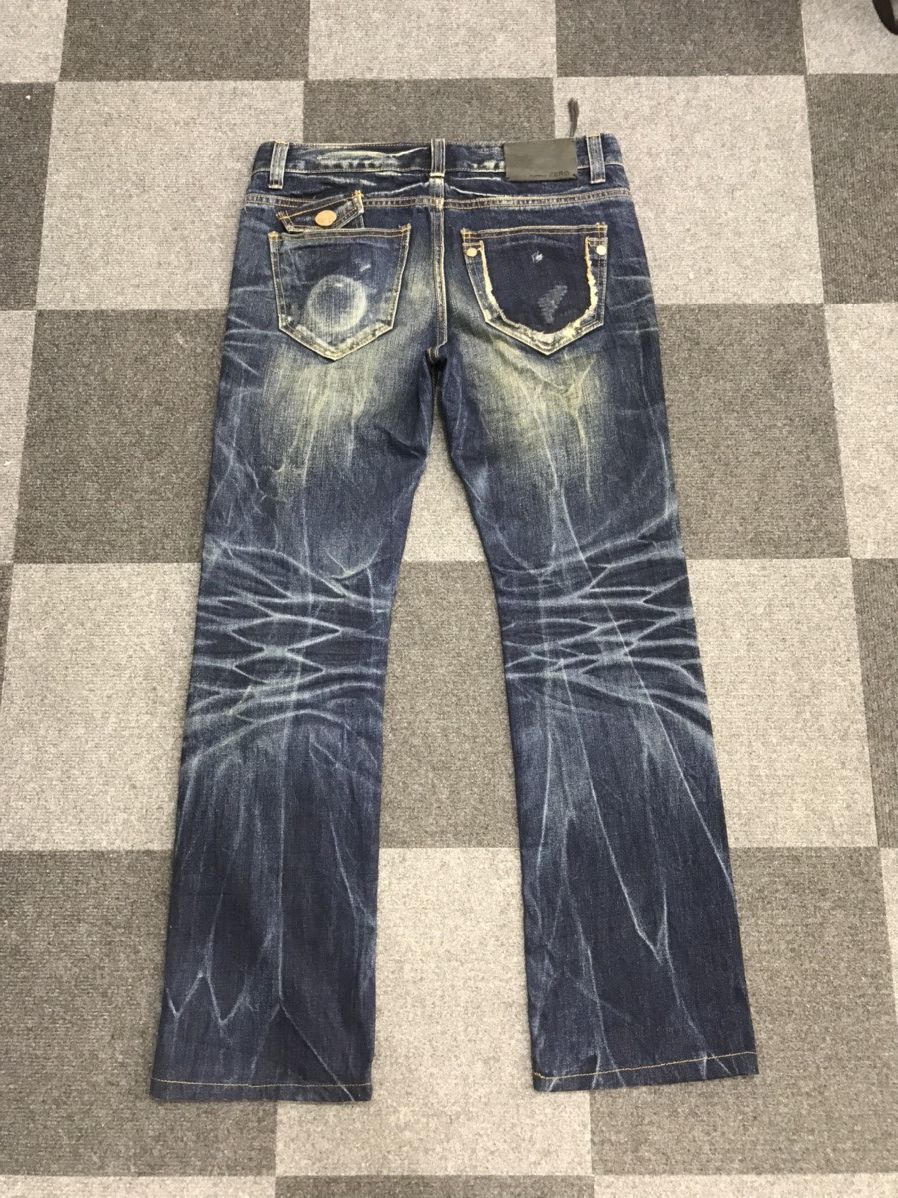 Other 💥Flare💥NUMBER ZERO Flare Sick Fades Distressed Denim Size US 32 / EU 48 - 9 Thumbnail