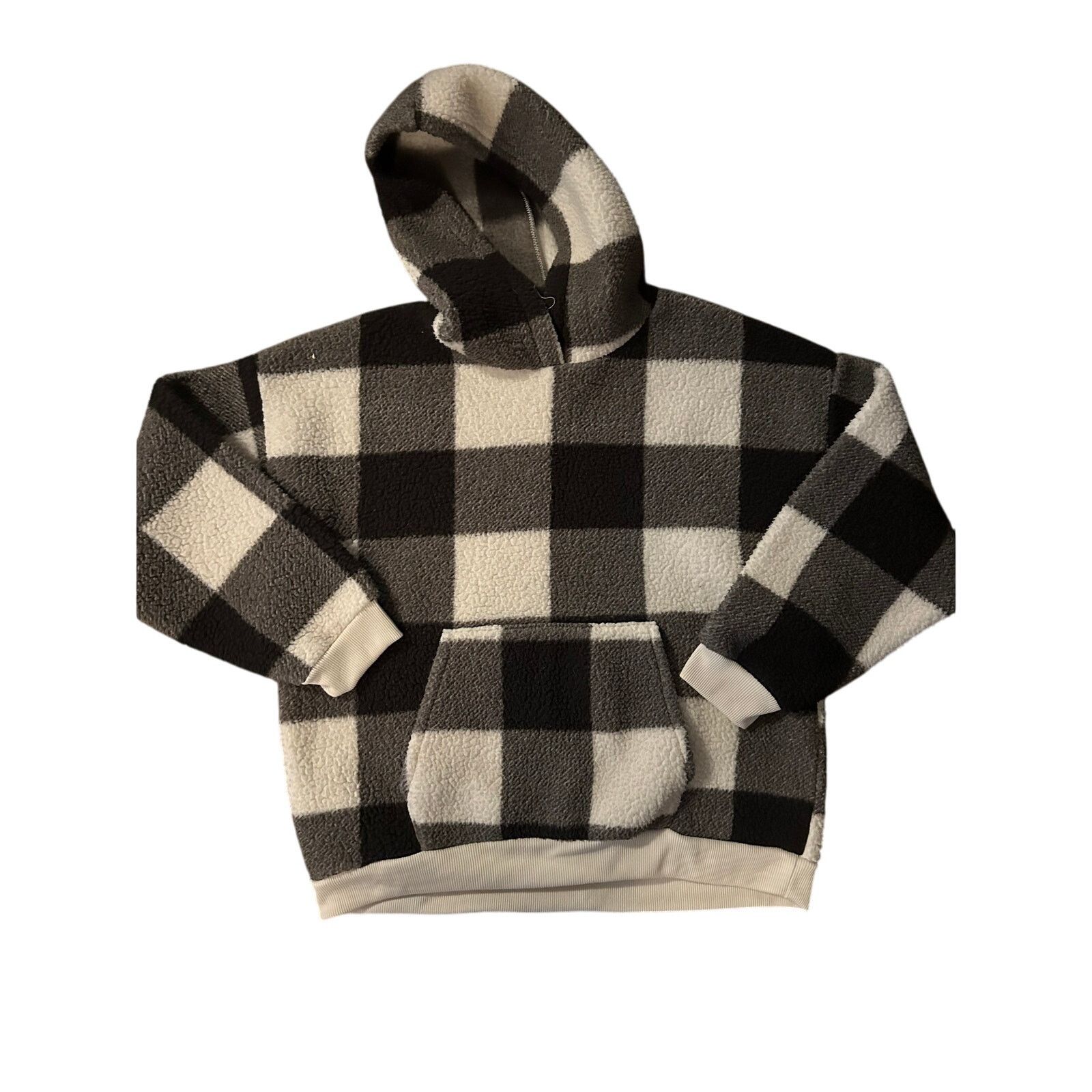 American Eagle Outfitters American Eagle buffalo plaid sherpa hoodie XL Size XL / US 12-14 / IT 48-50 - 1 Thumbnail