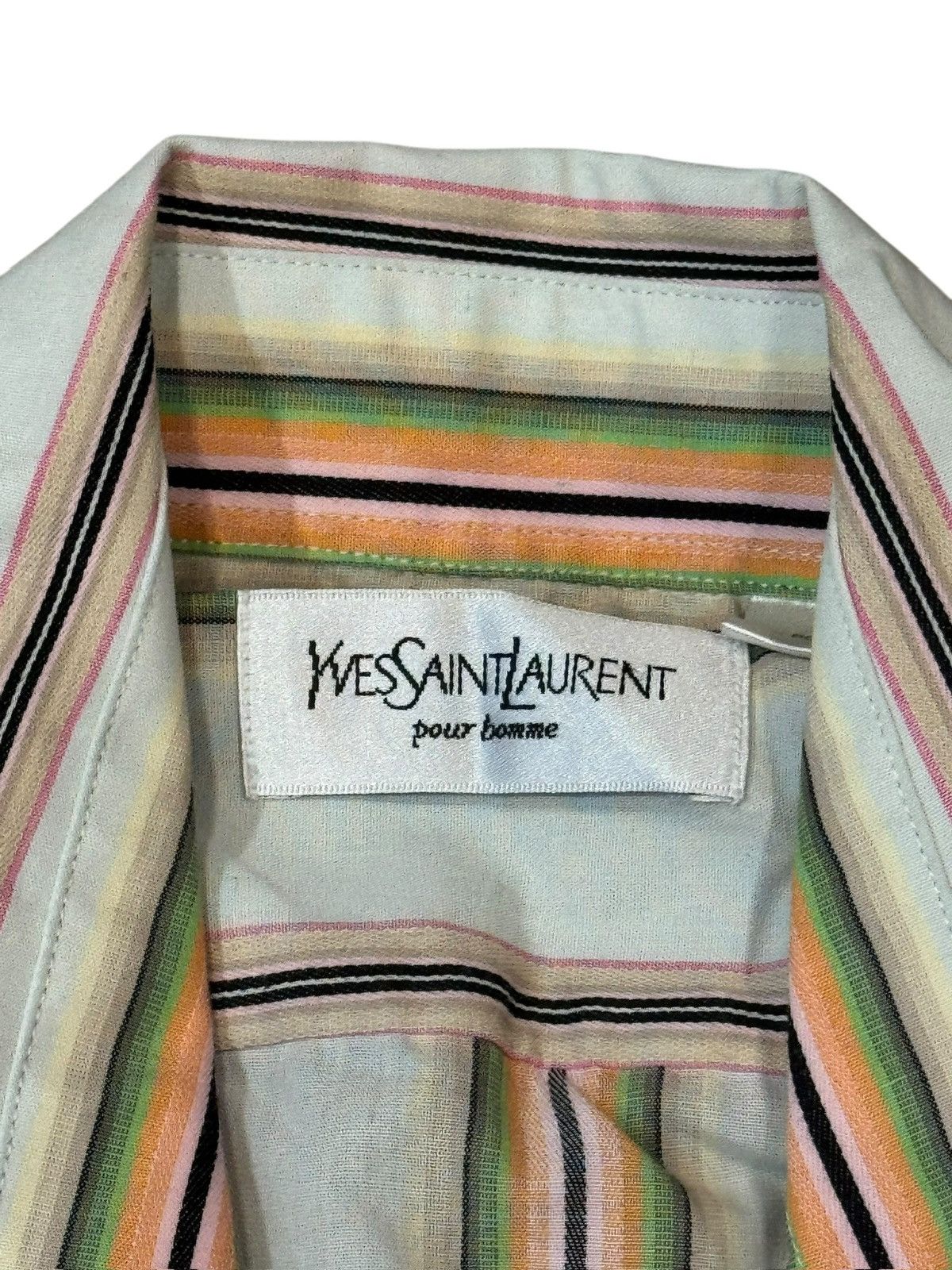 Yves Saint Laurent YSL Yves Saint Laurent Button Down Shirt Small Size US S / EU 44-46 / 1 - 4 Thumbnail