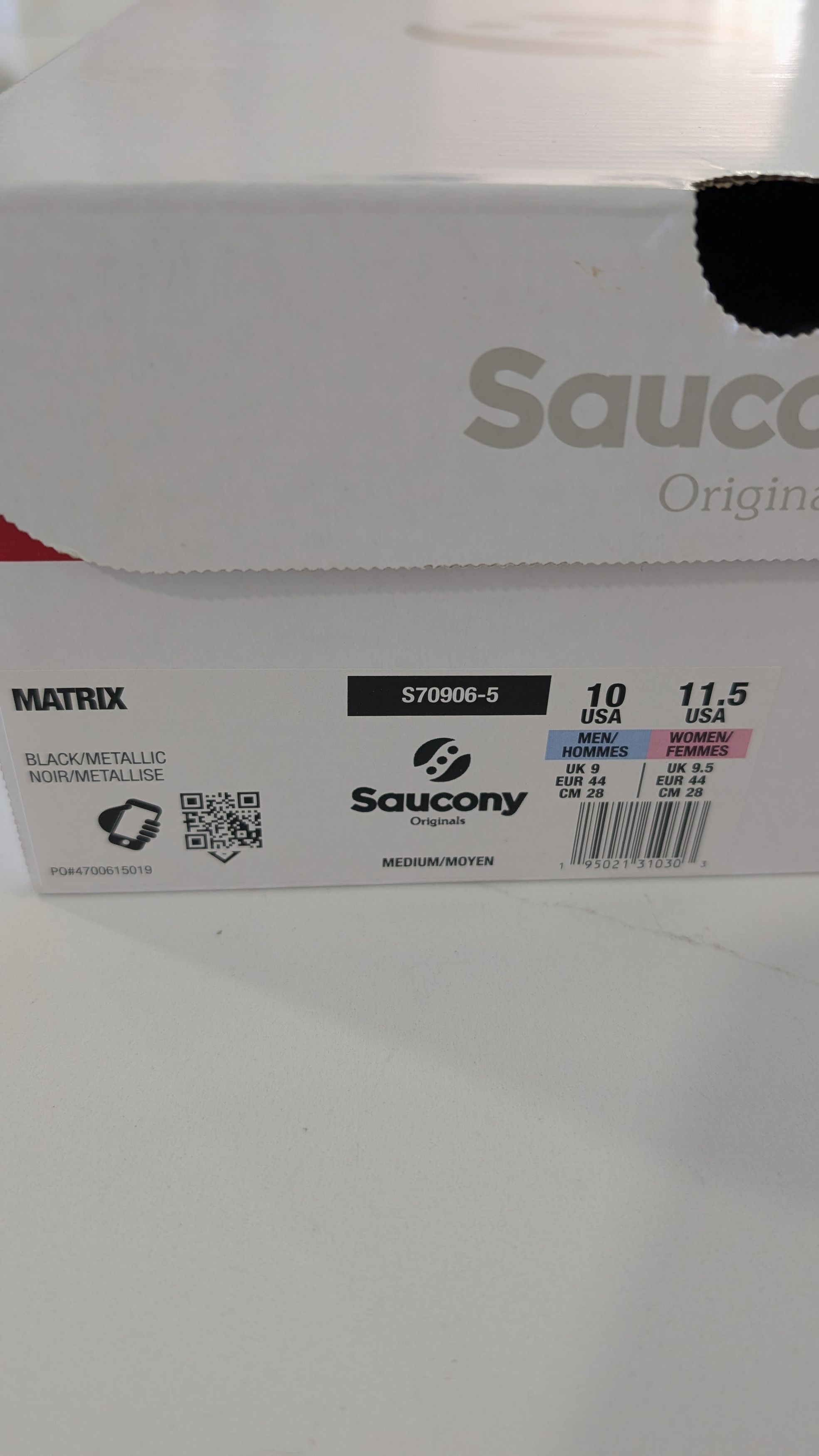 Saucony Saucony Matrix Black Metallic Sneakers Men’s 10 Size US 11.5 / IT 41.5 - 2 Thumbnail