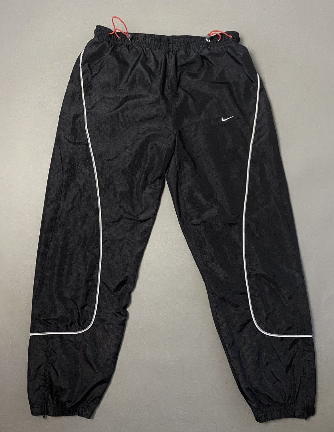 Vintage Nike Air Max LTD vintage black red track pants swoosh 2000s Size US 38 / EU 54 - 1 Thumbnail