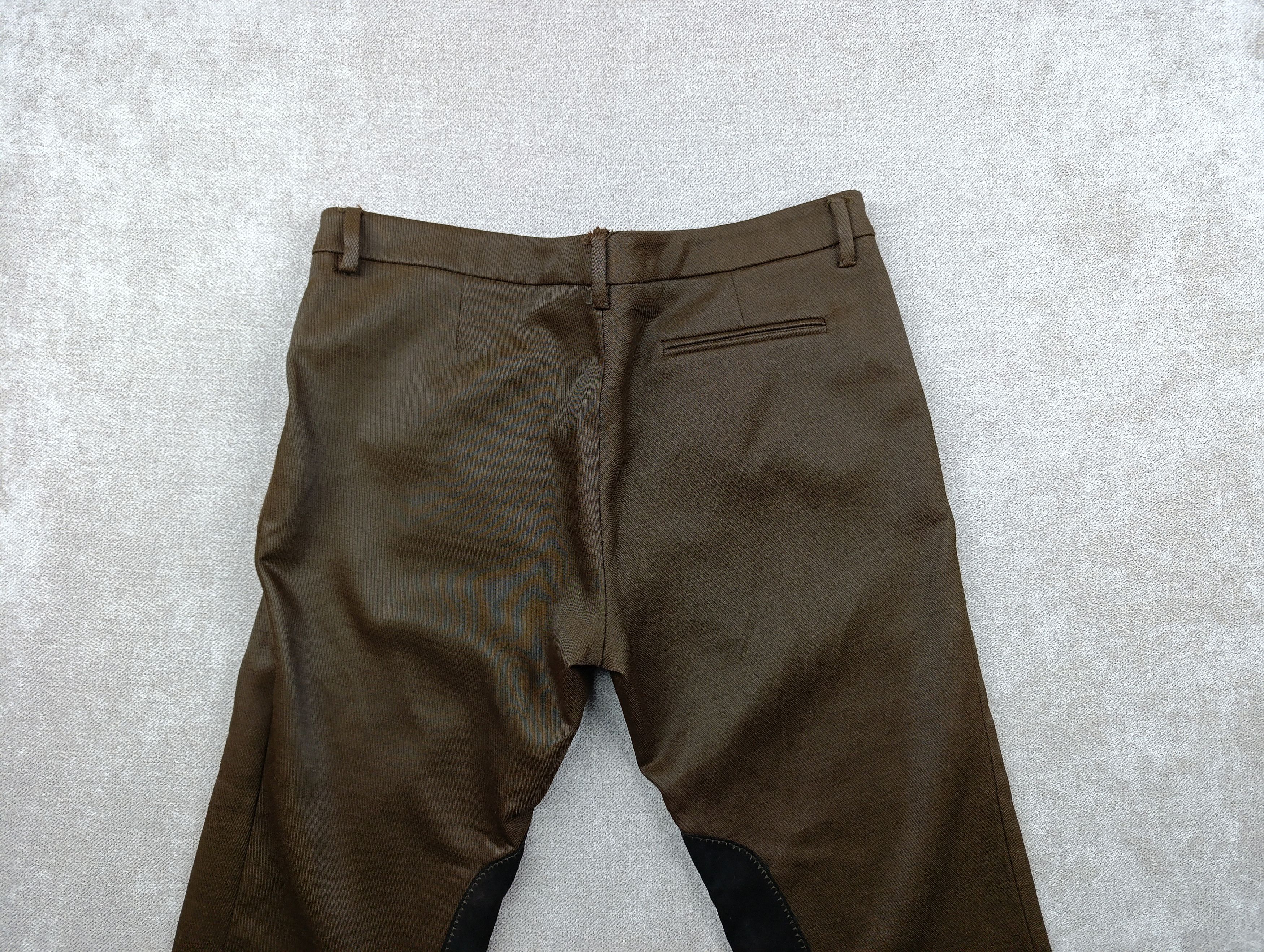 Gucci Gucci Brown Cotton Blend Gabardine Breeches Size 32" / US 10 / IT 46 - 24 Thumbnail