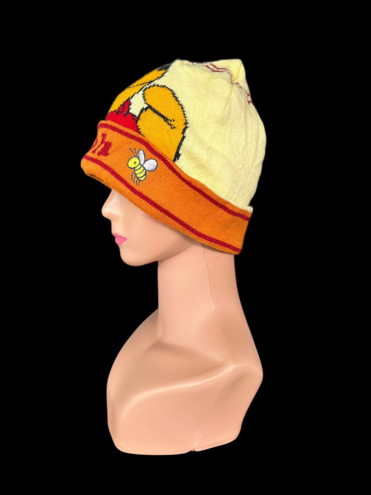 Japanese Brand × Kapital × Vintage Rare Disney Pooh Beanie Hats Size ONE SIZE - 6 Thumbnail