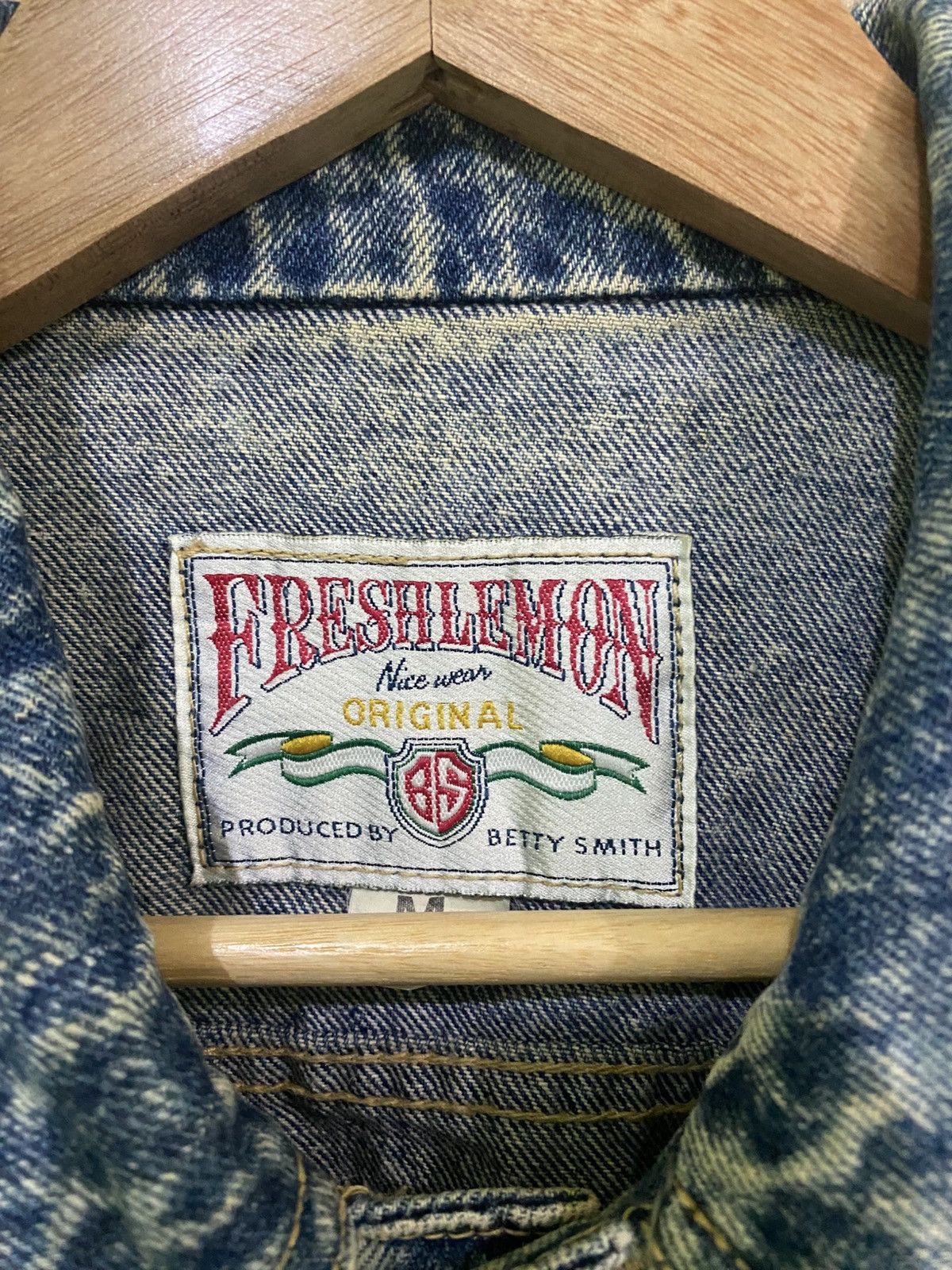 Other Vintage Betty Smith Stone Wash Denim Jacket Size US M / EU 48-50 / 2 - 3 Thumbnail