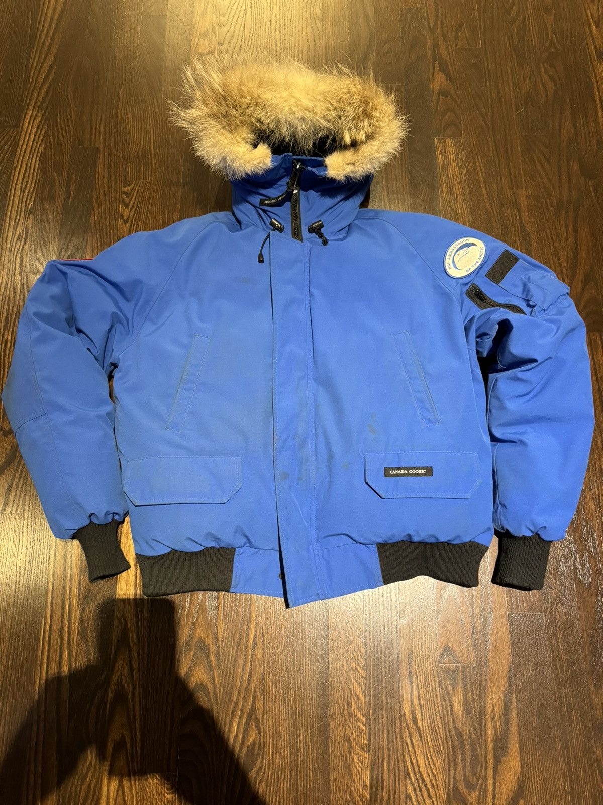 Canada goose blue coat online