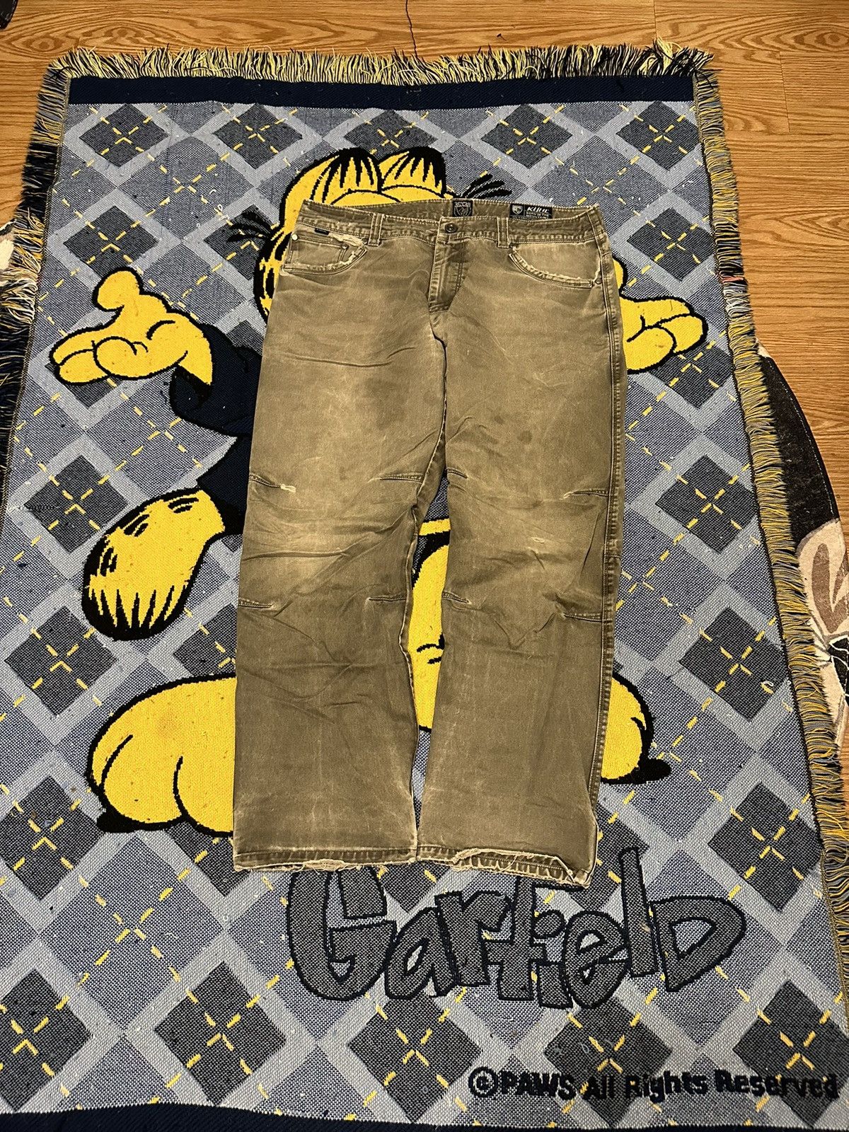 Kuhl Vintage Y2K Faded Green Kuhl Pants Size US 36 / EU 52 - 1 Thumbnail
