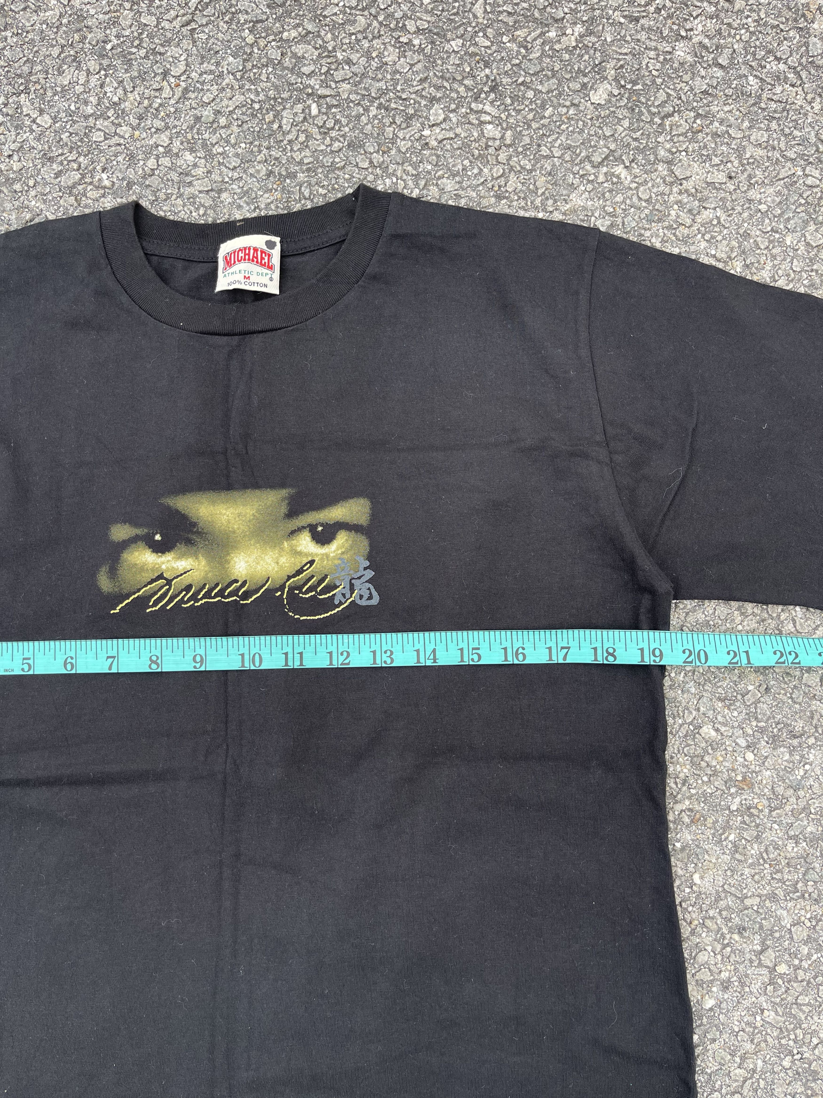 5351 POUR LES HOMMES × Vintage Vintage 5351 Pour Les Hommes x Bruce Lee Black Tee Size M Size US M / EU 48-50 / 2 - 4 Thumbnail