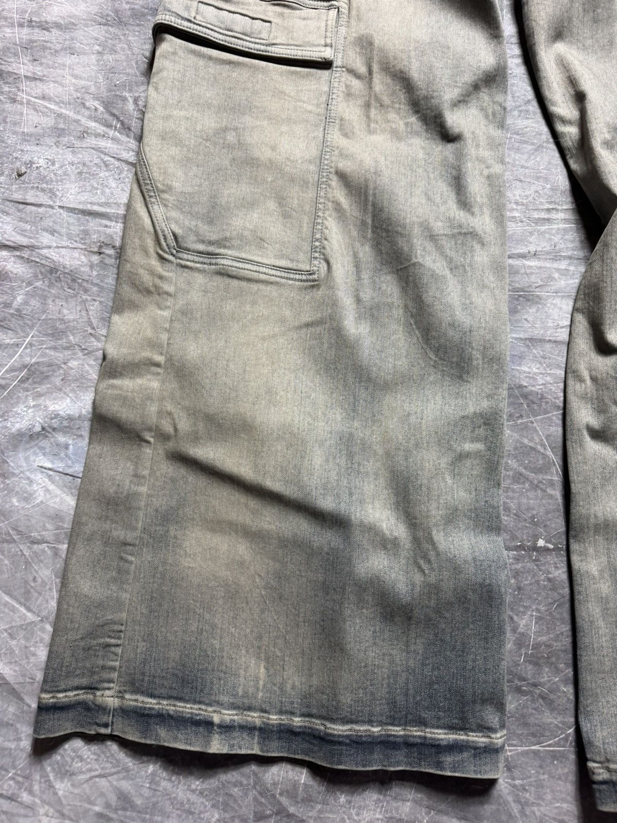 Rick Owens Rick Owens Double Cargo Bela Pants in Sky Size US 34 / EU 50 - 4 Thumbnail