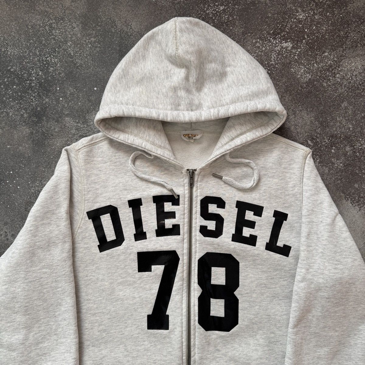 Diesel Diesel Vintage Y2K Big Logo Zip Hoodie Size US S / EU 44-46 / 1 - 2 Thumbnail