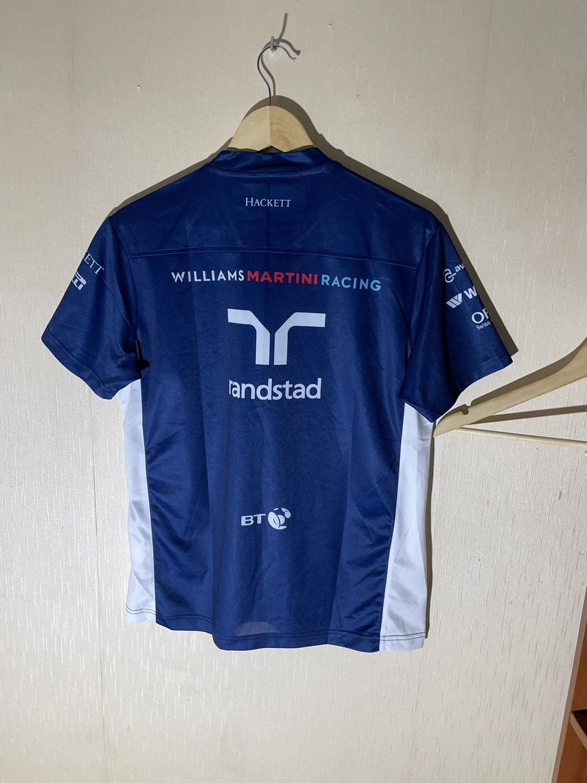 Vintage Hackett Williams Martini Racing streetwear T shirt Size US M / EU 48-50 / 2 - 2 Thumbnail
