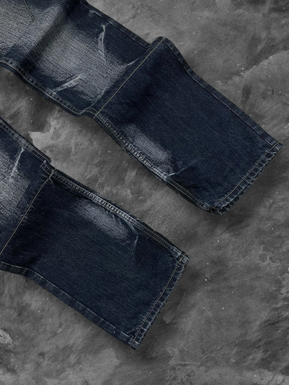 PPFM Vintage 1990s Og Designer PPFM Iconic Distressed Denim Size US 30 / EU 46 - 3 Thumbnail