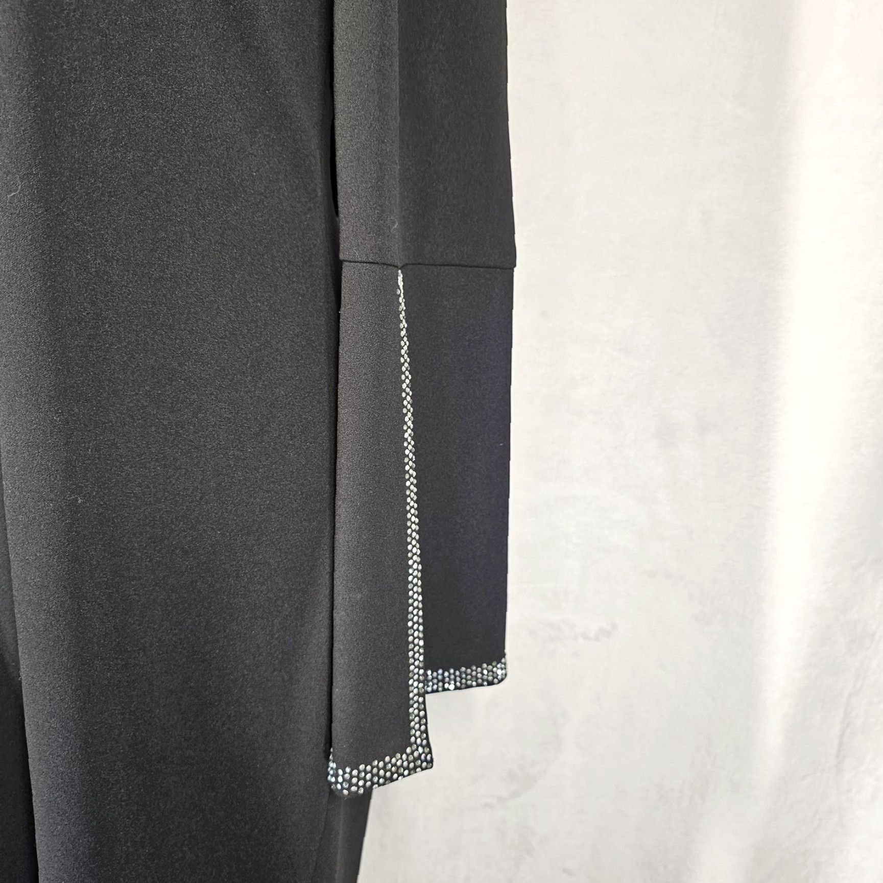 black spaghetti dress Black Open Tie Back Spaghetti Strap Maxi Dress main image 1