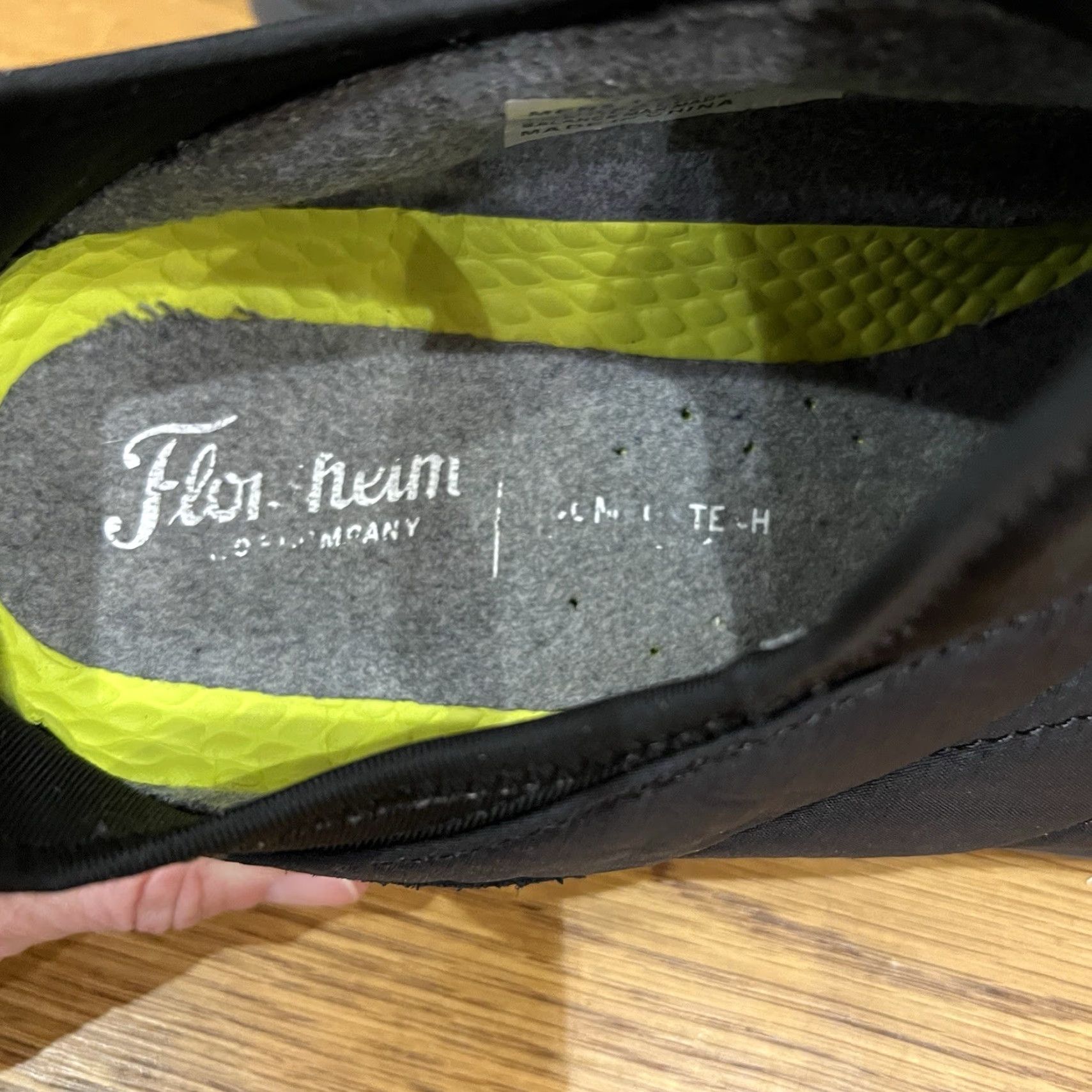 Florsheim FLORSHEIM JAVA Sportie Wool Sneakers Men Black Size 10 M Slip-On Athletic Casual Size US 10 / EU 43 - 4 Thumbnail