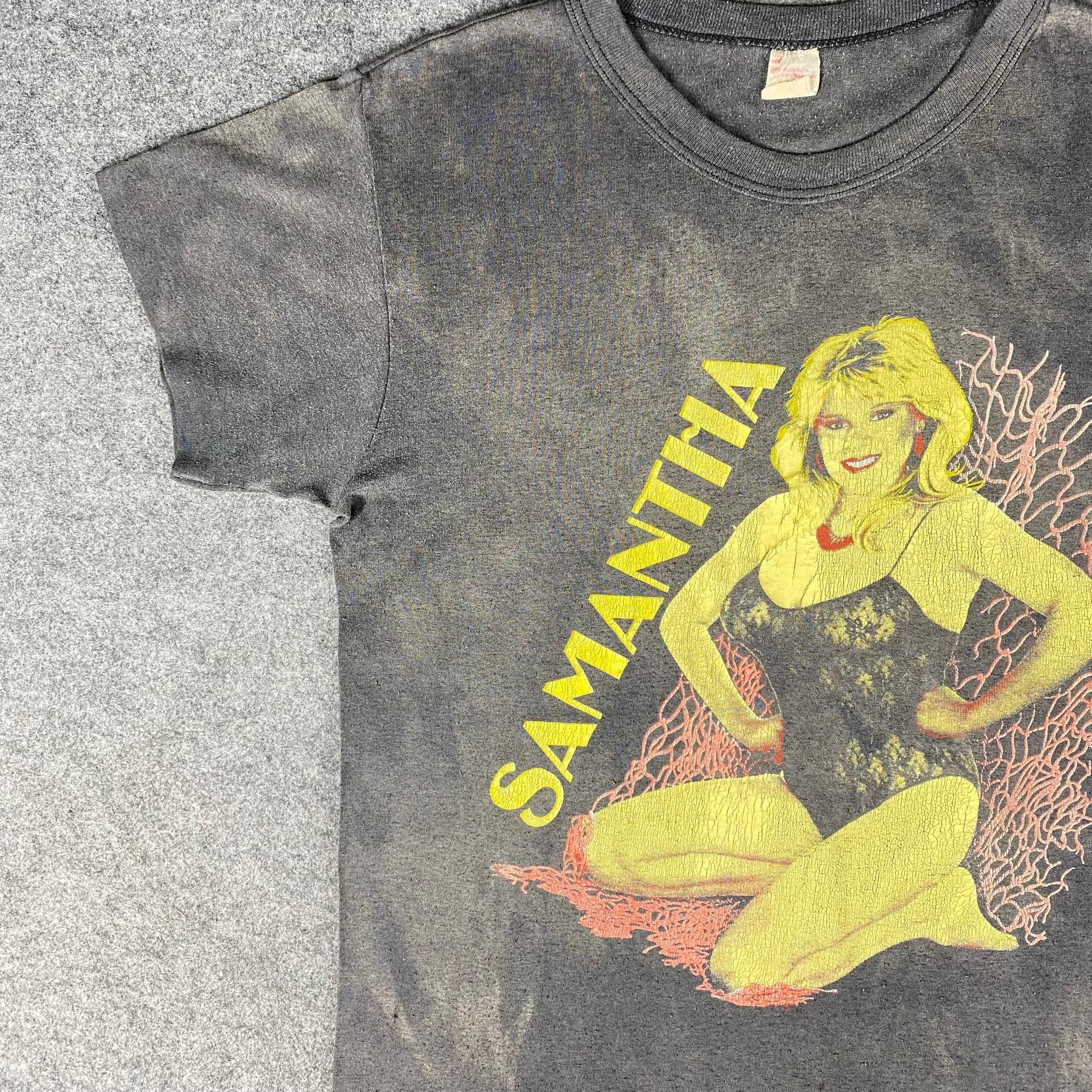 Band Tees Vintage 80s Samantha Band Tshirt Size US M / EU 48-50 / 2 - 6 Thumbnail