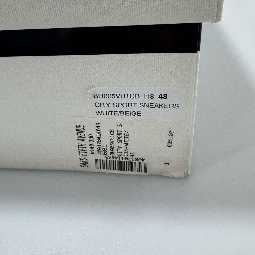 Givenchy Givenchy City Sport White Sneakers Leather Men’s Size EU 48/ Size US 15 / EU 48 - 6 Thumbnail