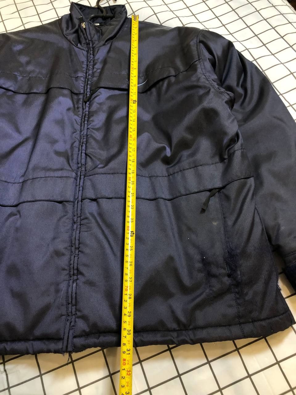 Nike Vintage 90's Nike Big Swoosh Logo Drill Parka Jacket Y2K Size US L / EU 52-54 / 3 - 8 Thumbnail