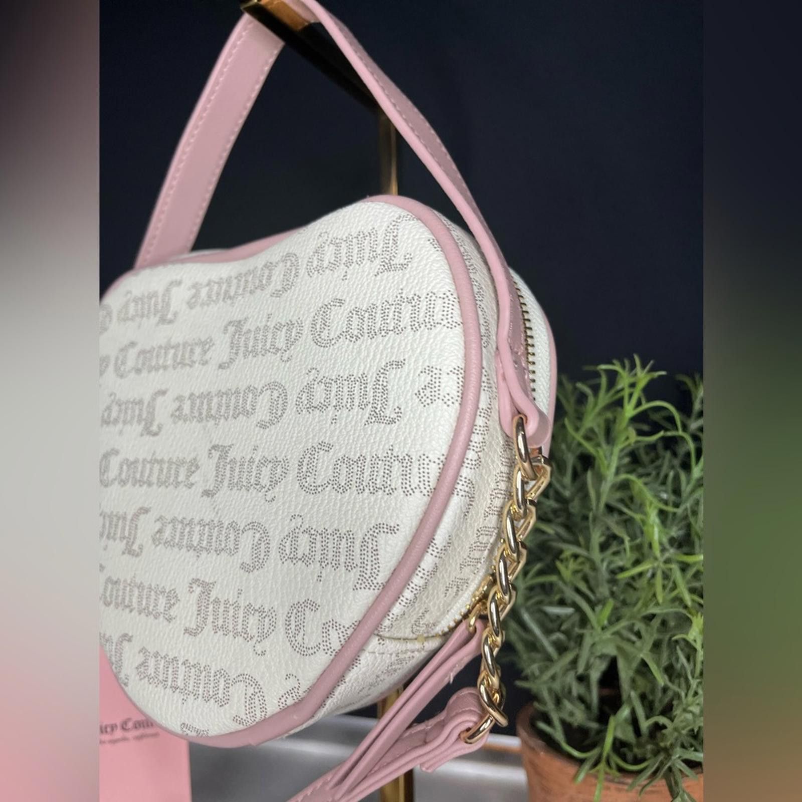 Juicy Couture Jeans Juicy Couture Live Never Dies Heart Crossbody Bag NWT Size ONE SIZE - 4 Thumbnail