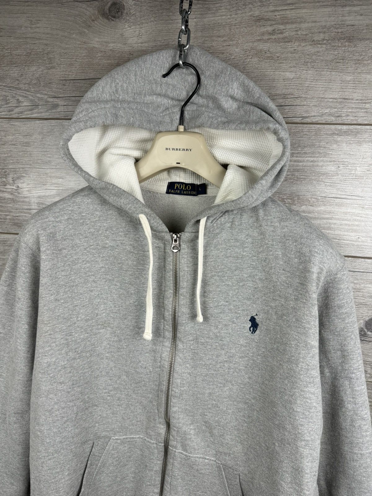 Polo Ralph Lauren POLO RALPH LAUREN HOODIE Y2K DRILL SIZE L Size US L / EU 52-54 / 3 - 7 Thumbnail