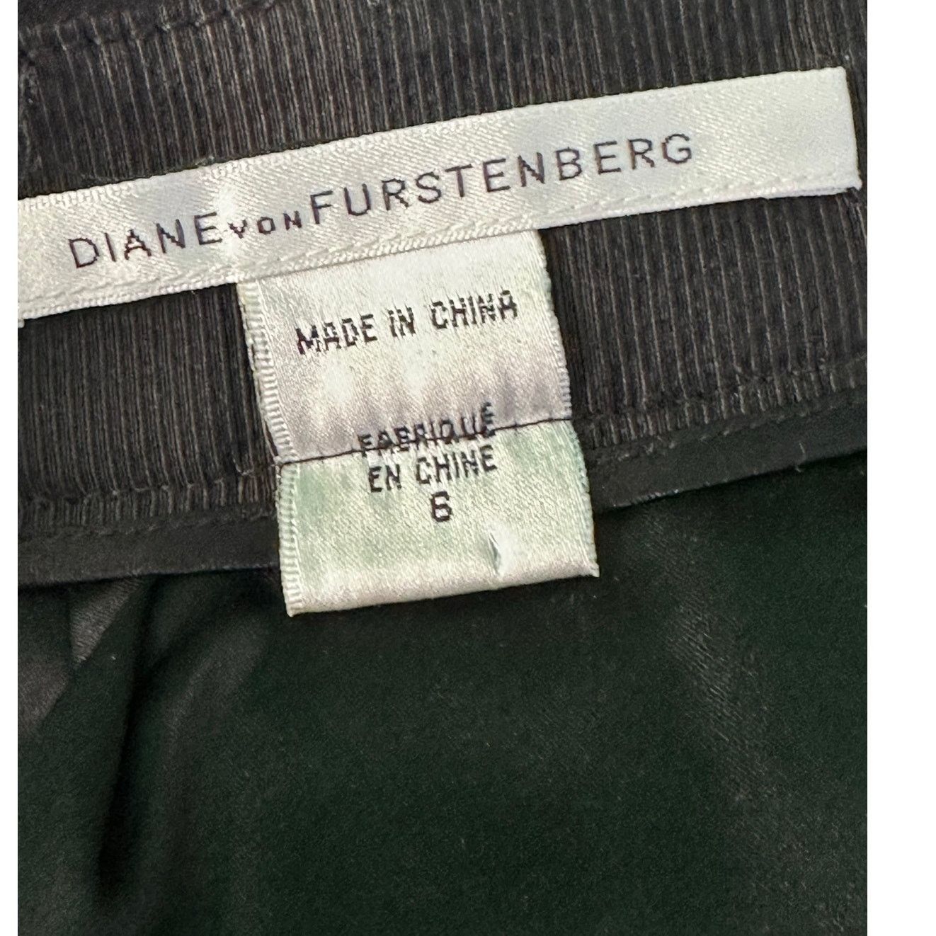 Diane von Furstenberg Diane Von Furstenberg black purple pleated mini skirt size 6 Size 28" / US 6 / IT 42 - 3 Thumbnail