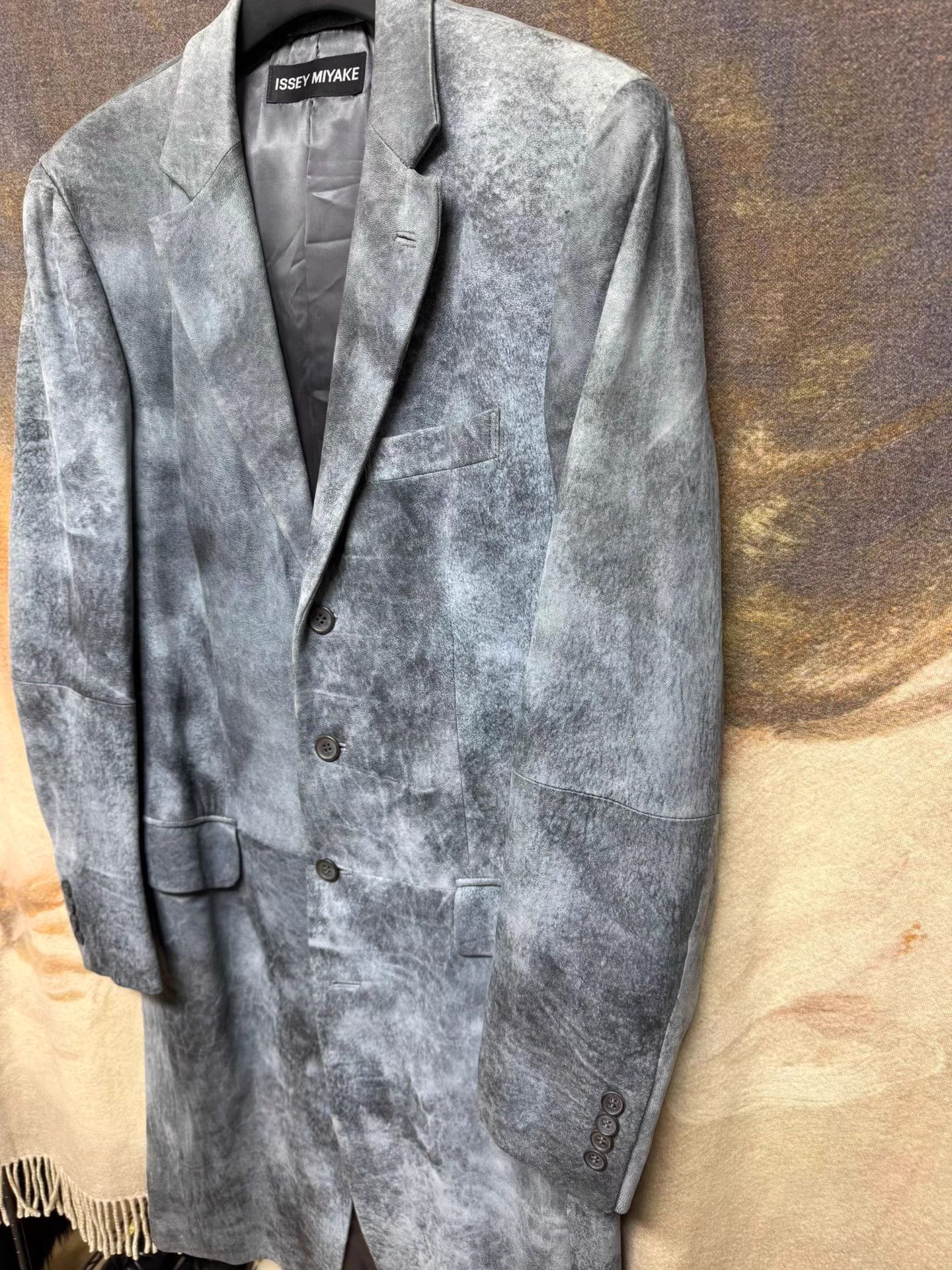 Issey Miyake Issey miyake men Early Vintage Frosted Sheepskin Coat K20 Size US L / EU 52-54 / 3 - 3 Thumbnail