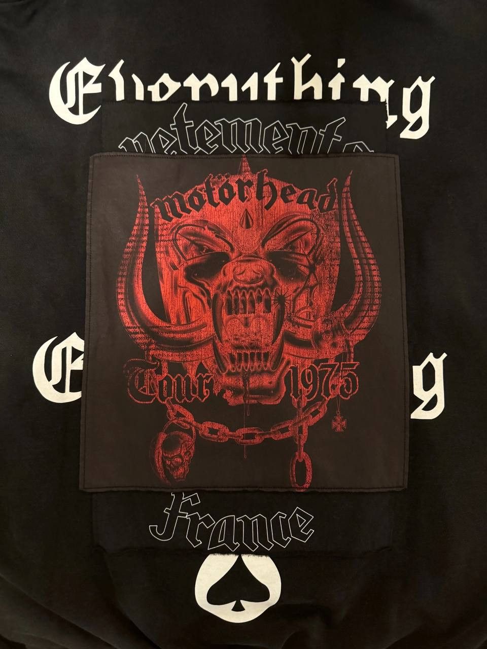 Vetements Vetements Motorhead Patch Hoodie Size US M / EU 48-50 / 2 - 5 Thumbnail