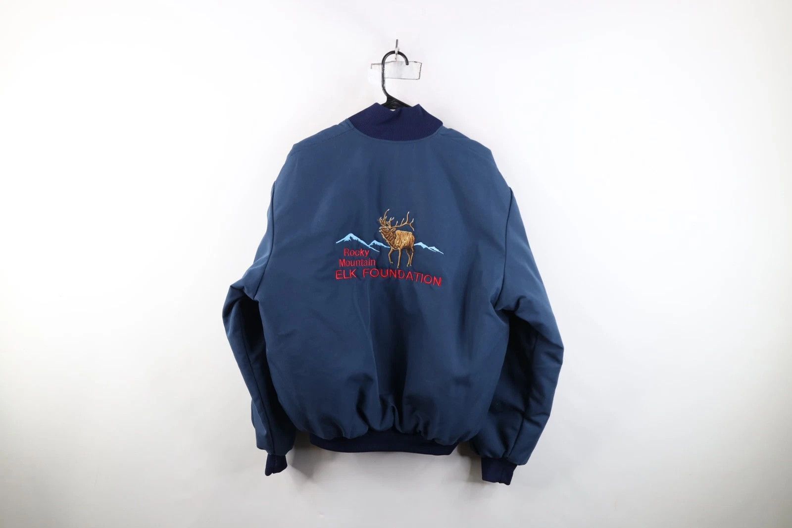 Vintage Vintage 70s Streetwear Elk Foundation Bomber Jacket USA Size US M / EU 48-50 / 2 - 13 Thumbnail