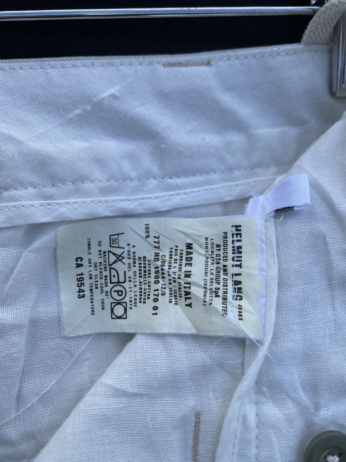 Helmut Lang Rare Vintage Helmut Lang Slack Pants Size US 27 - 13 Thumbnail