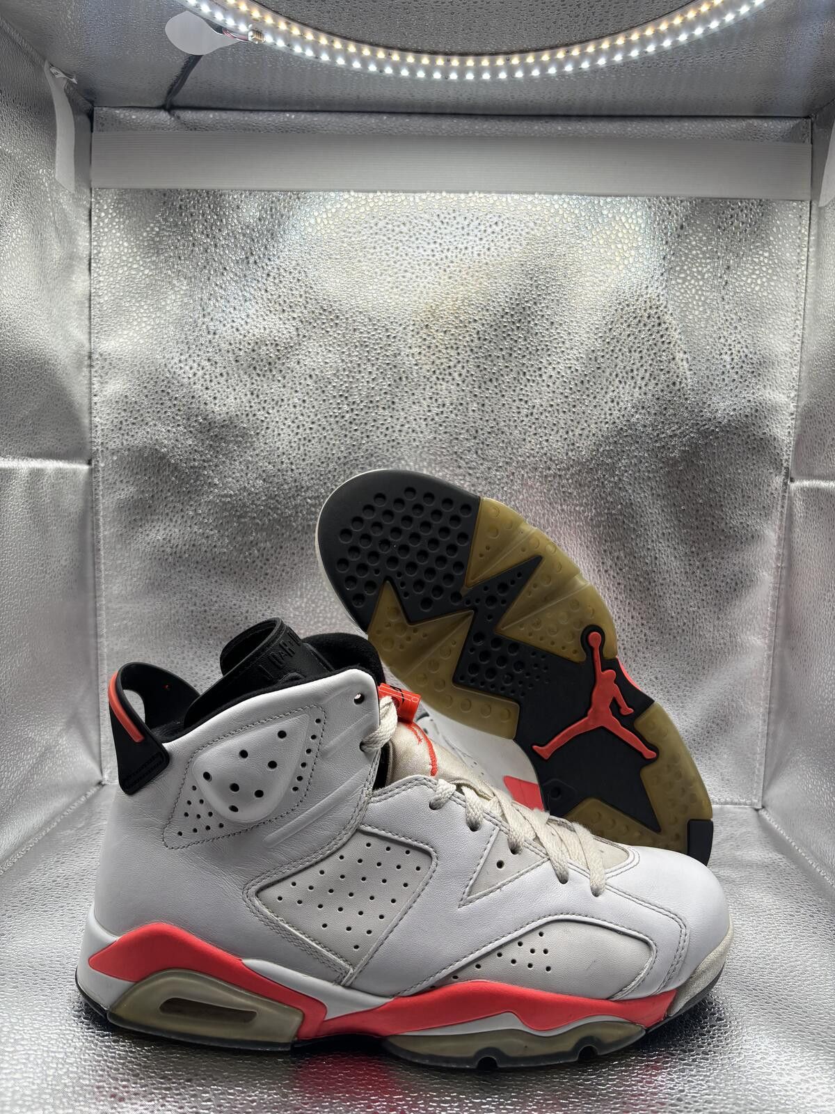 Jordan Brand Air Jordan 6 infrared white 2014 Size US 9.5 / EU 42-43 - 1 Thumbnail