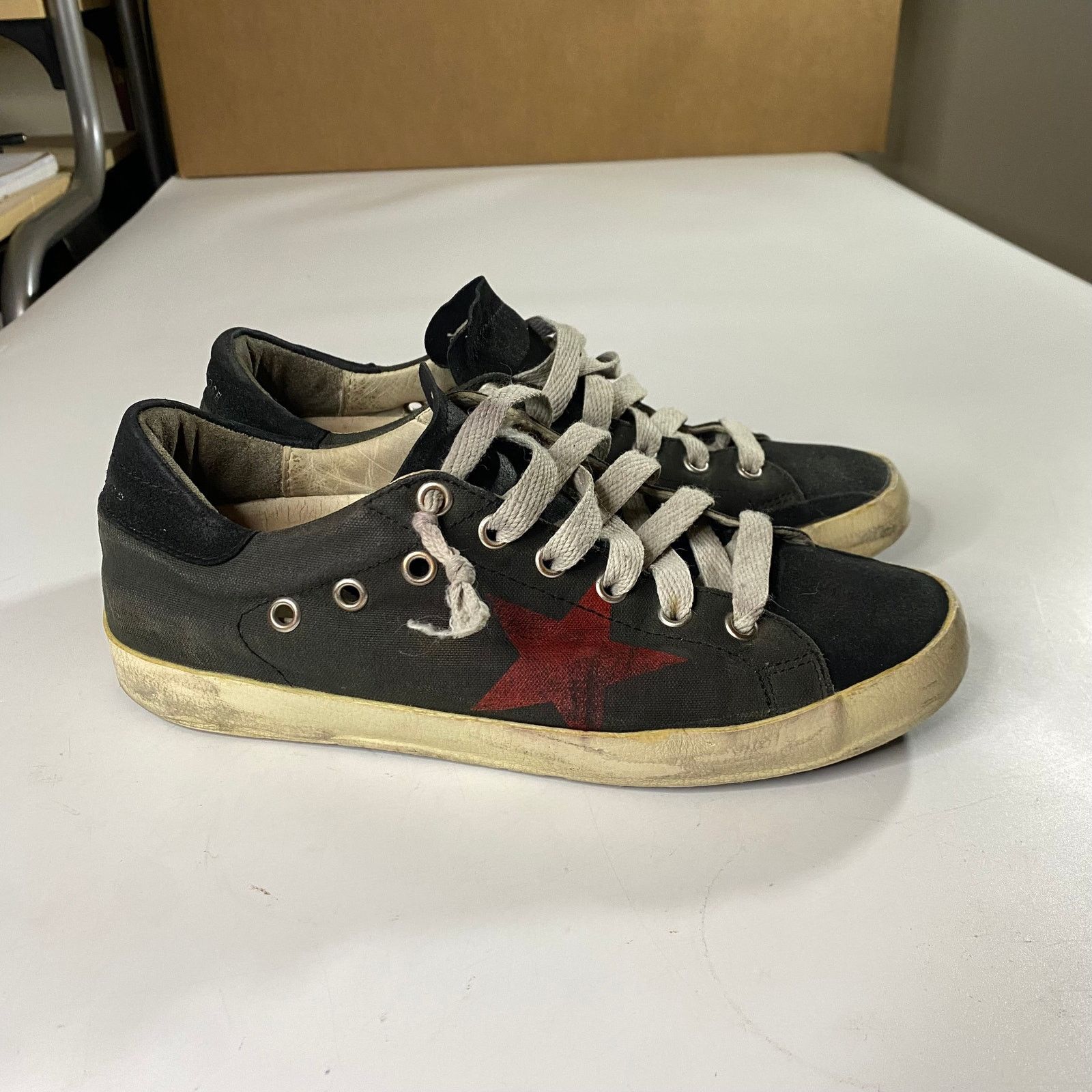 Golden Goose Golden Goose Super Star Sneakers Shoes Women's 38 (US 8-8.5) Size US 8 / IT 38 - 3 Thumbnail
