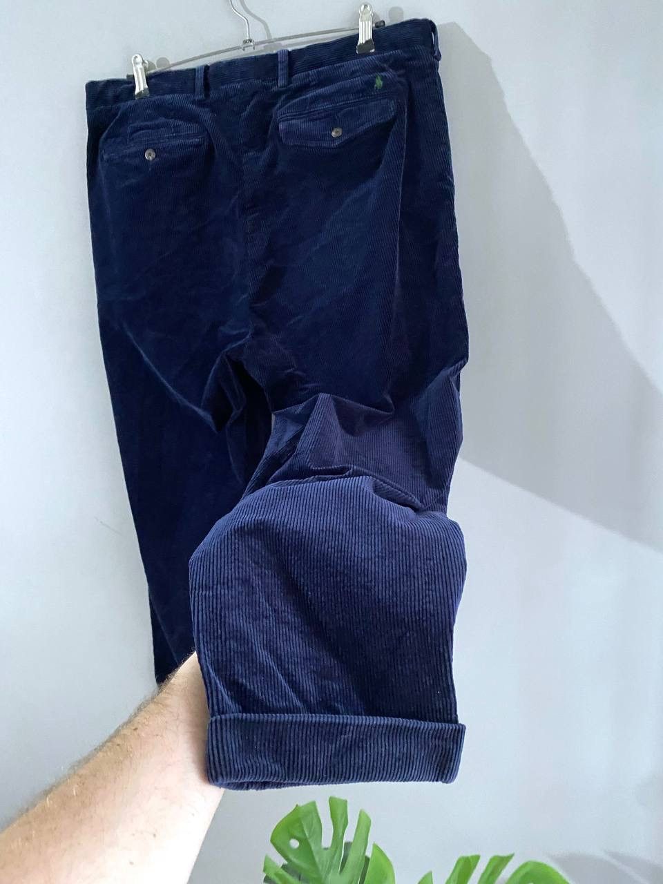 Polo Ralph Lauren Polo Ralph Lauren Men's Pleated Baggy Corduroy Pants W35/L27 Size US 35 - 17 Thumbnail