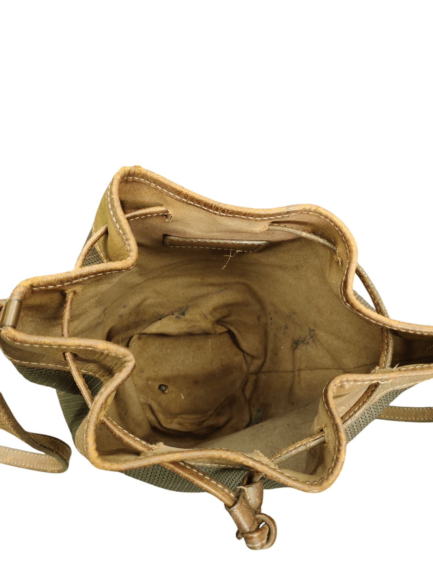 Charles Jourdan Vintage Charles Jourdan Patina Leather Bucket Mini Bag Size ONE SIZE - 14 Thumbnail