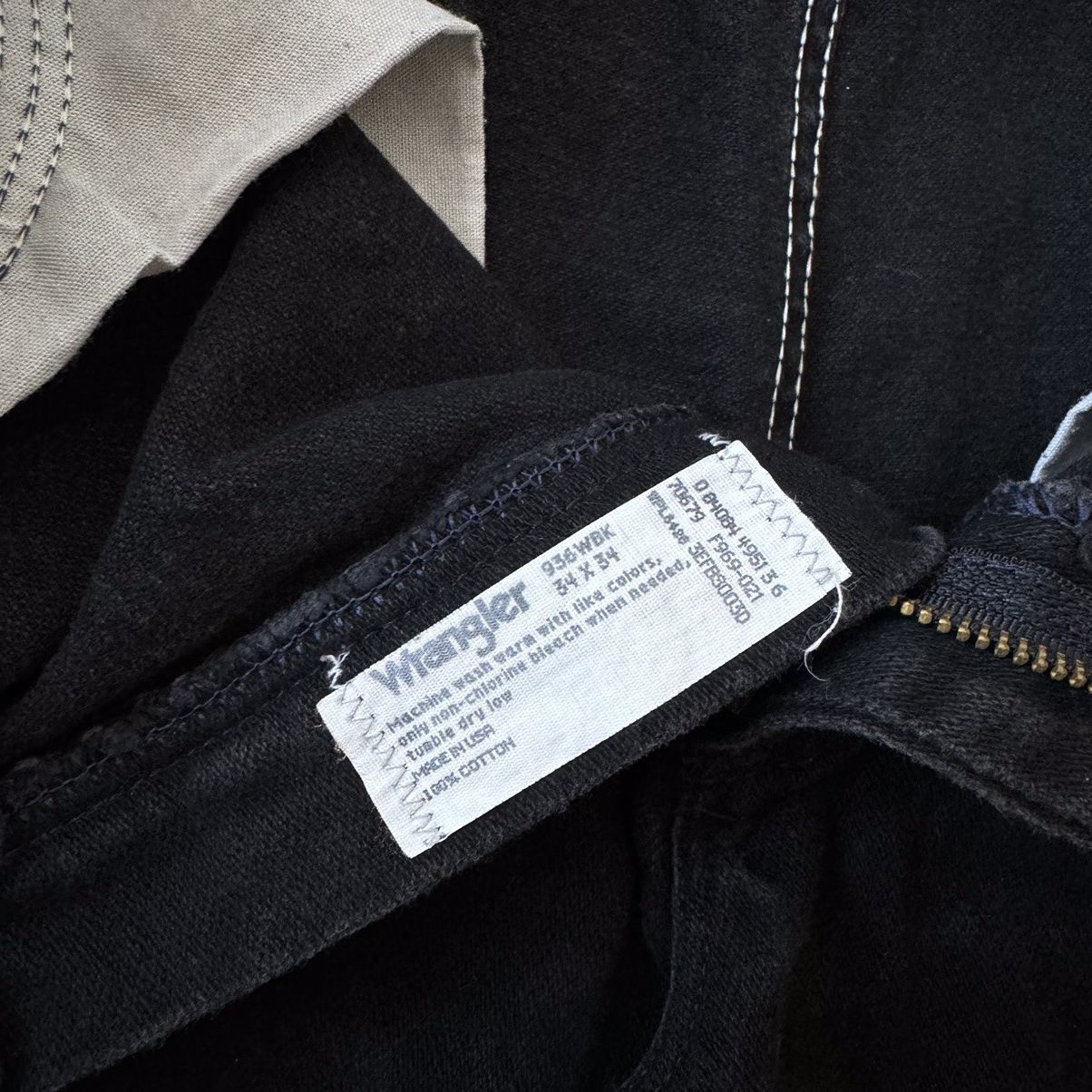 Vintage × Wrangler Vintage Wrangler Jeans Stonewashed Casual Pants Size US 34 / EU 50 - 4 Thumbnail