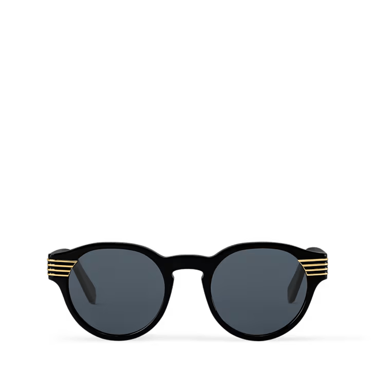 Louis Vuitton LV Slide Round Sunglasses Size ONE SIZE - 1 Thumbnail