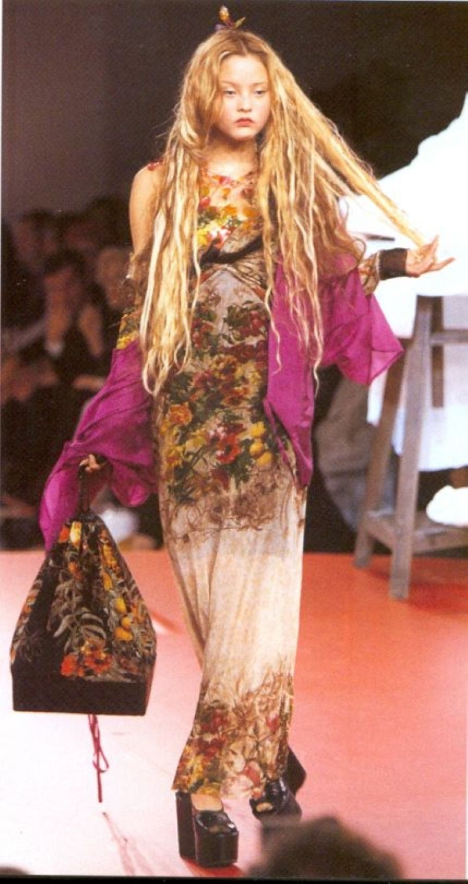 Jean Paul Gaultier Jean Paul Gaultier Grape 1999 S/S Pareo 2 Piece Dress Size M / US 6-8 / IT 42-44 - 4 Thumbnail