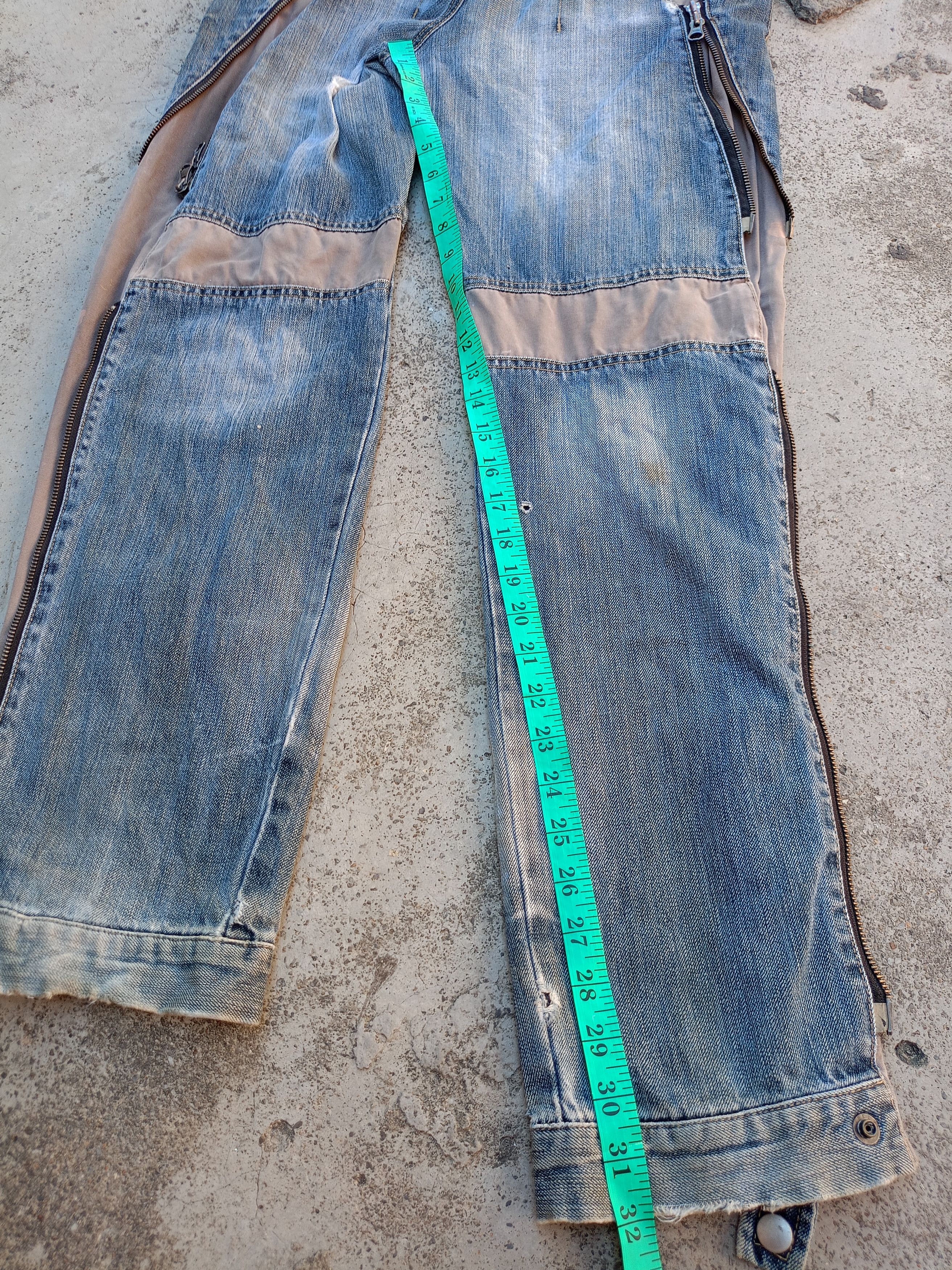 Hysteric Glamour 💥 punk distressed ppfm /full zipper super rare 💥 Size US 30 / EU 46 - 7 Thumbnail