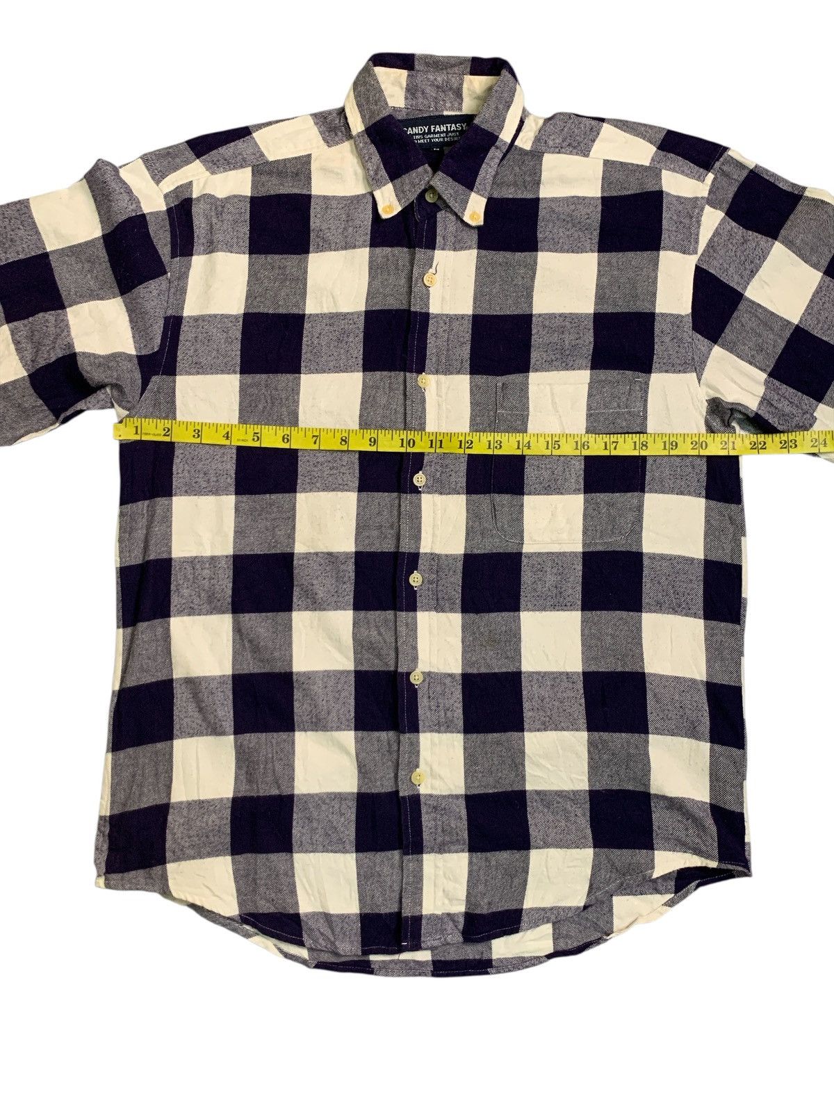 Japanese Brand Rare Design Candy Fantasy Plaid Button Ups Shirt Size US M / EU 48-50 / 2 - 7 Thumbnail