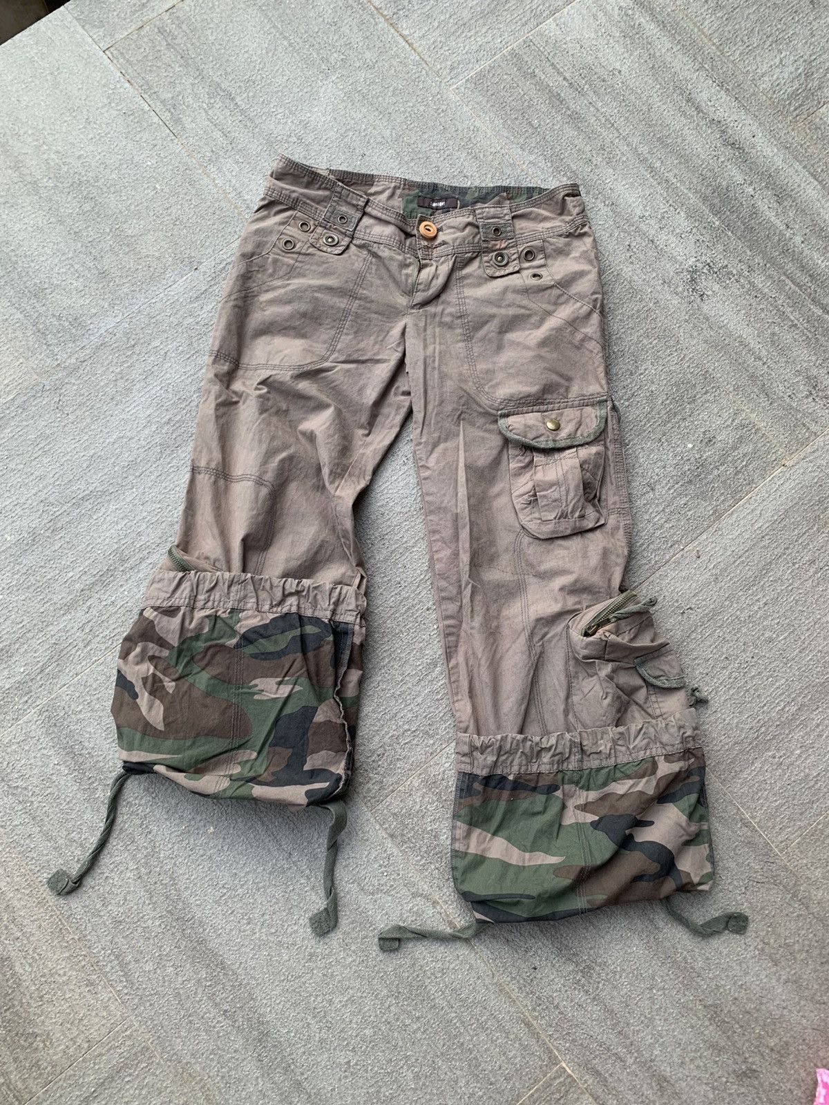 Japanese Brand Spiral Girl Cargo Pants Size 30" / US 8 / IT 44 - 7 Thumbnail