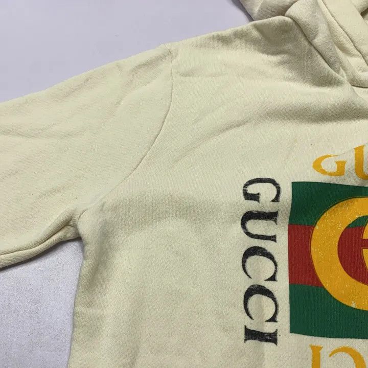 Gucci Gucci Gucci Logo Print Hooded Sweatshirt for Men -2506 Size US S / EU 44-46 / 1 - 2 Thumbnail
