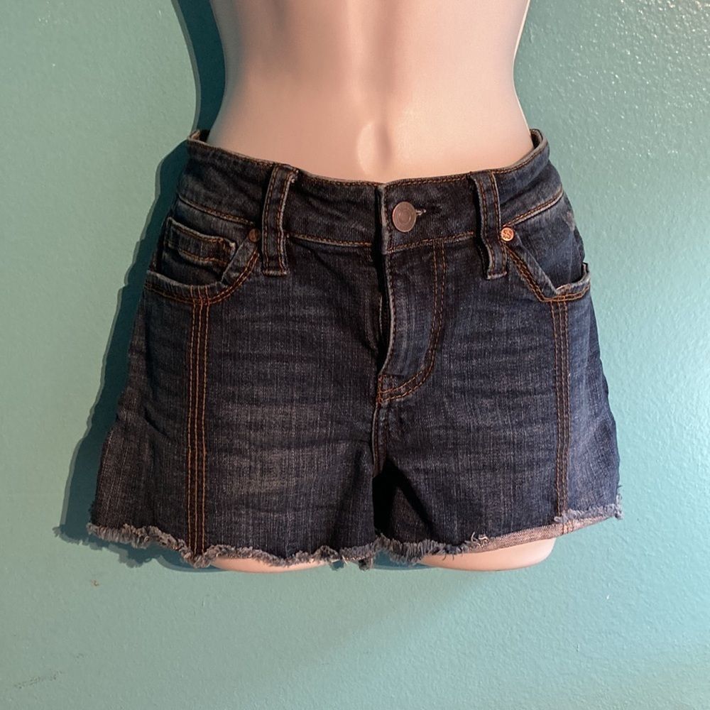 Western Rise Shyanne Denim Cutoff Shorts Size 29 Size 29" - 3 Thumbnail