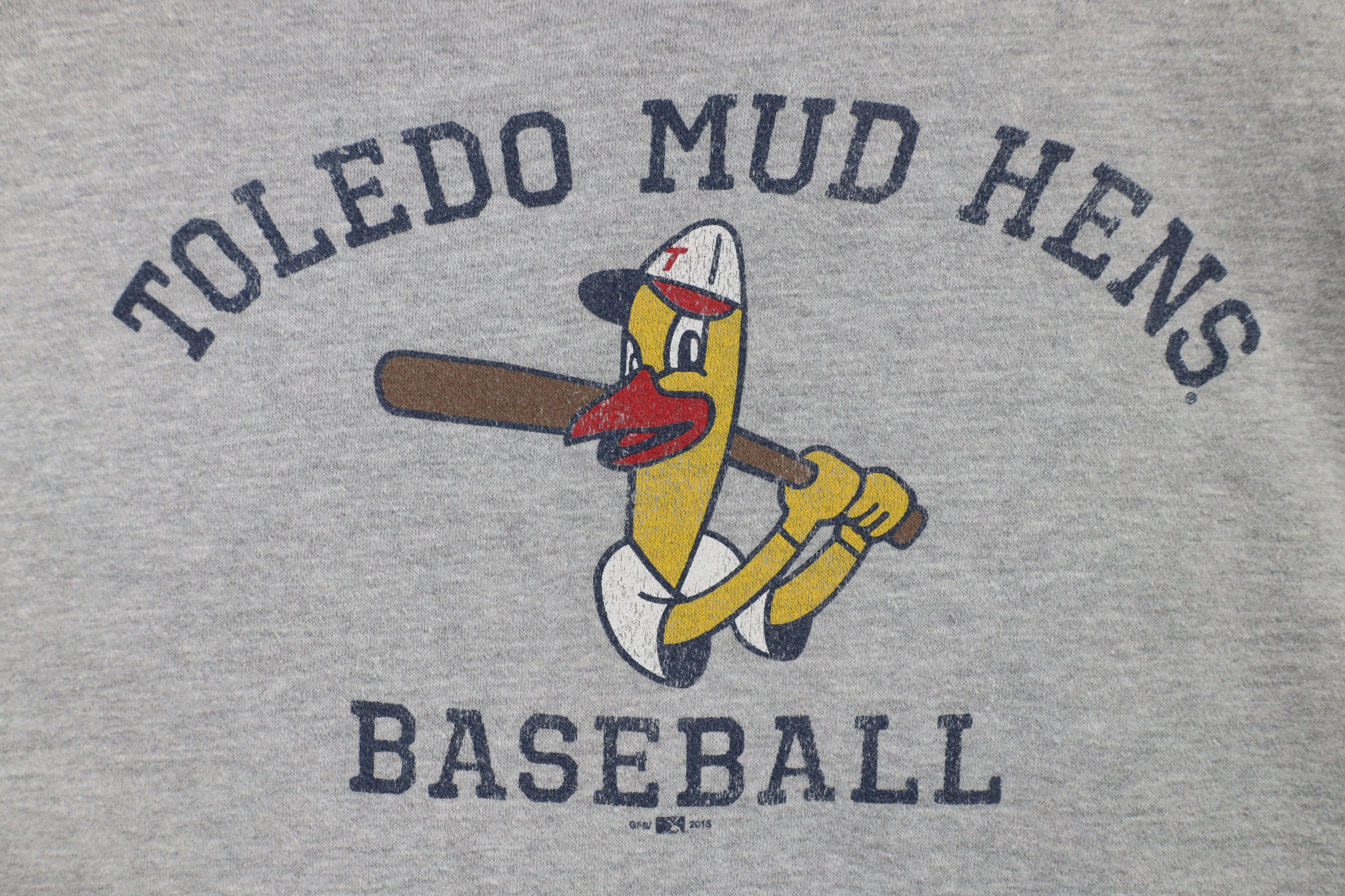 Vintage Vintage Y2K Minor League Baseball Mud Hens Baseball Hoodie Size US L / EU 52-54 / 3 - 7 Thumbnail