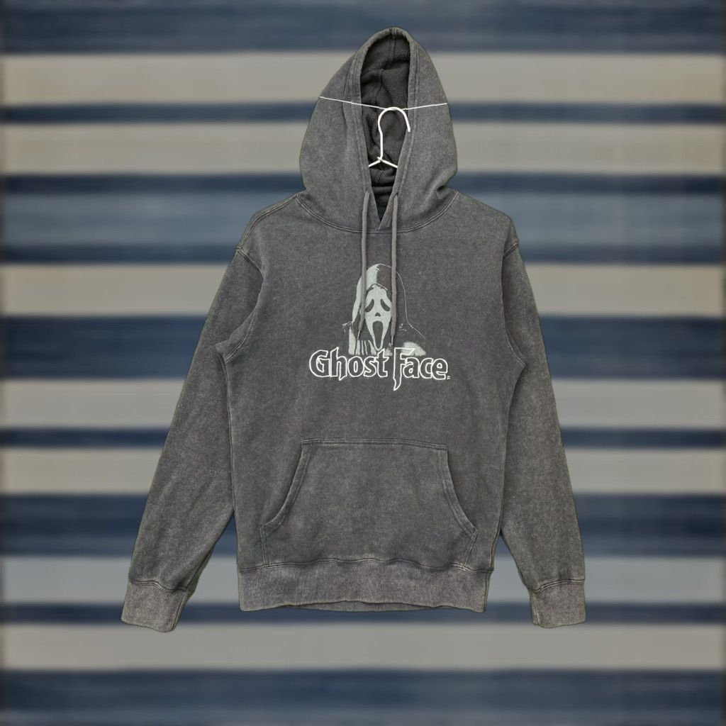 Vintage Ghost Face: Scream Hoodie Mens Small Unisex Graphic Grunge Y2K Halloween Black Size US S / EU 44-46 / 1 - 1 Thumbnail