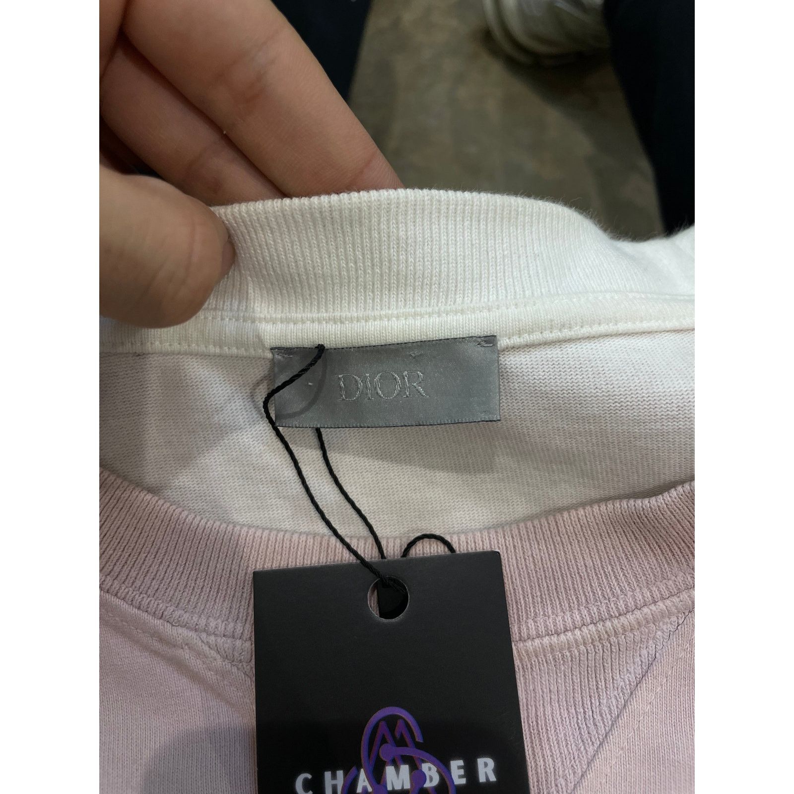 Dior Dior Tee Pink Used Large Size US L / EU 52-54 / 3 - 2 Thumbnail