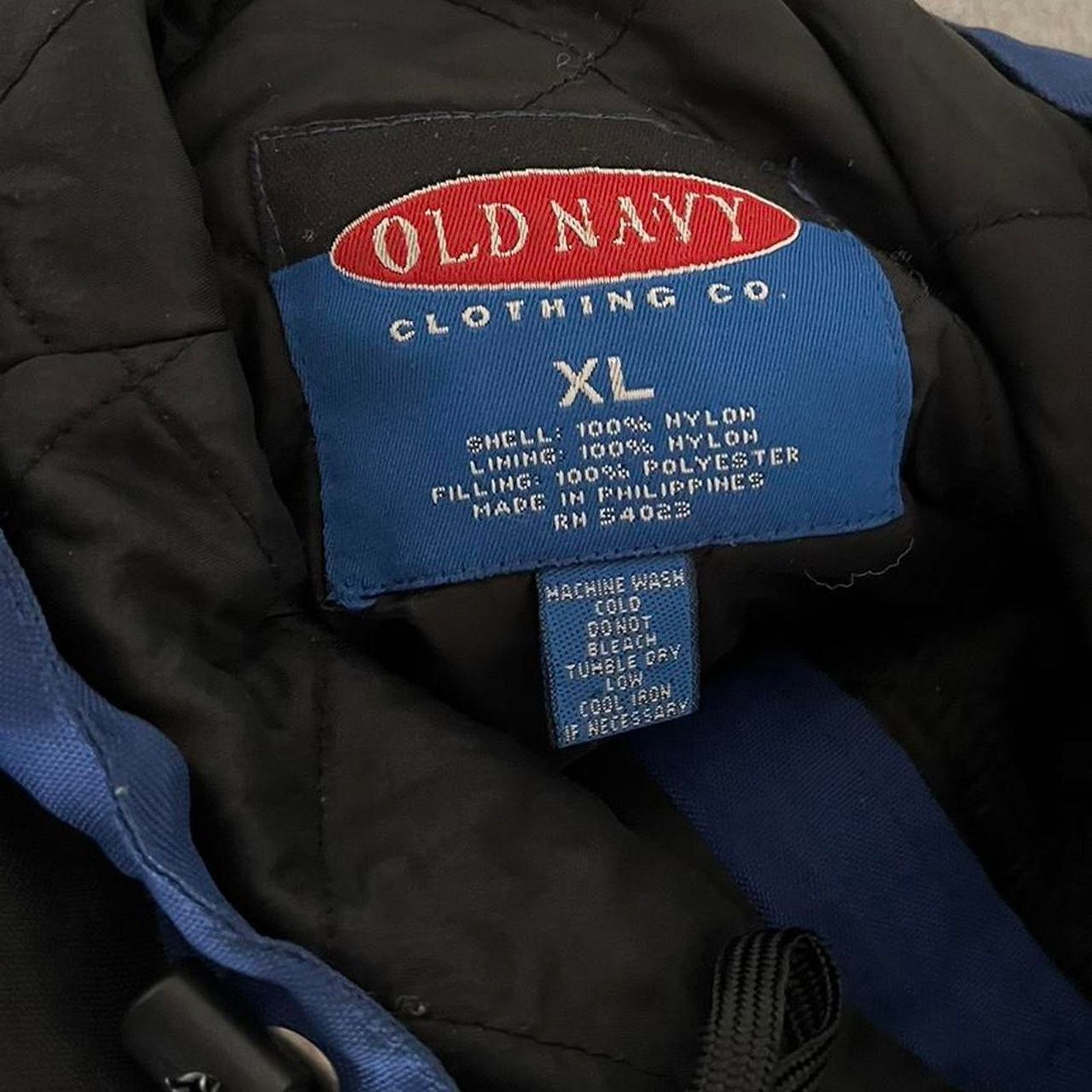 Old Navy Vintage Old Navy Blue 3M Jacket Size US XL / EU 56 / 4 - 3 Thumbnail