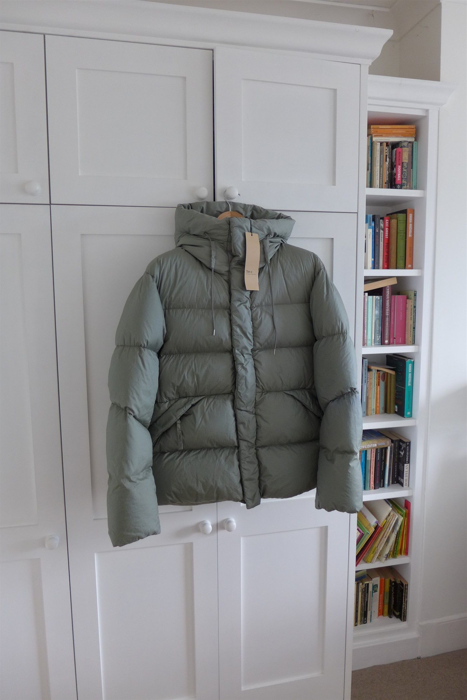 Ten C Ten C Alpine Down Jacket - Sage Green - Size 54 Size US L / EU 52-54 / 3 - 3 Thumbnail