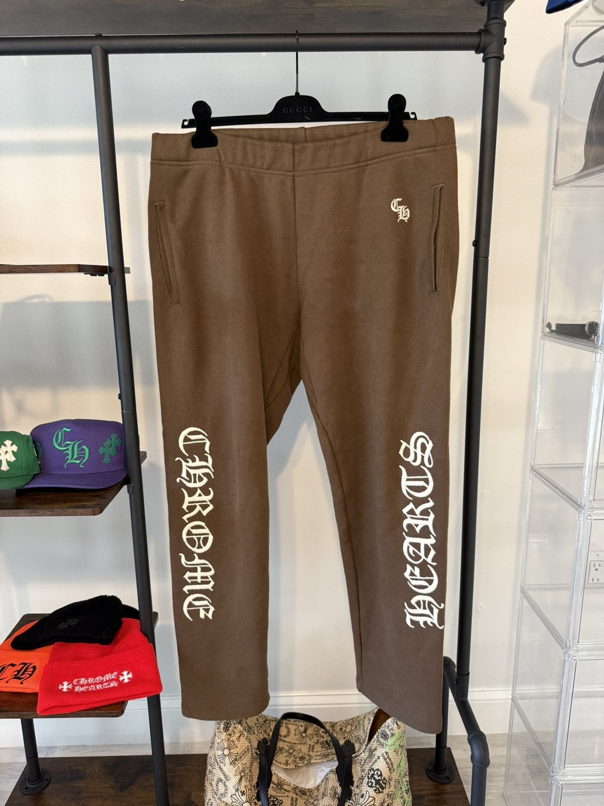 Chrome Hearts Chrome Hearts embroidered sweatpants Size US 36 / EU 52 - 1 Thumbnail